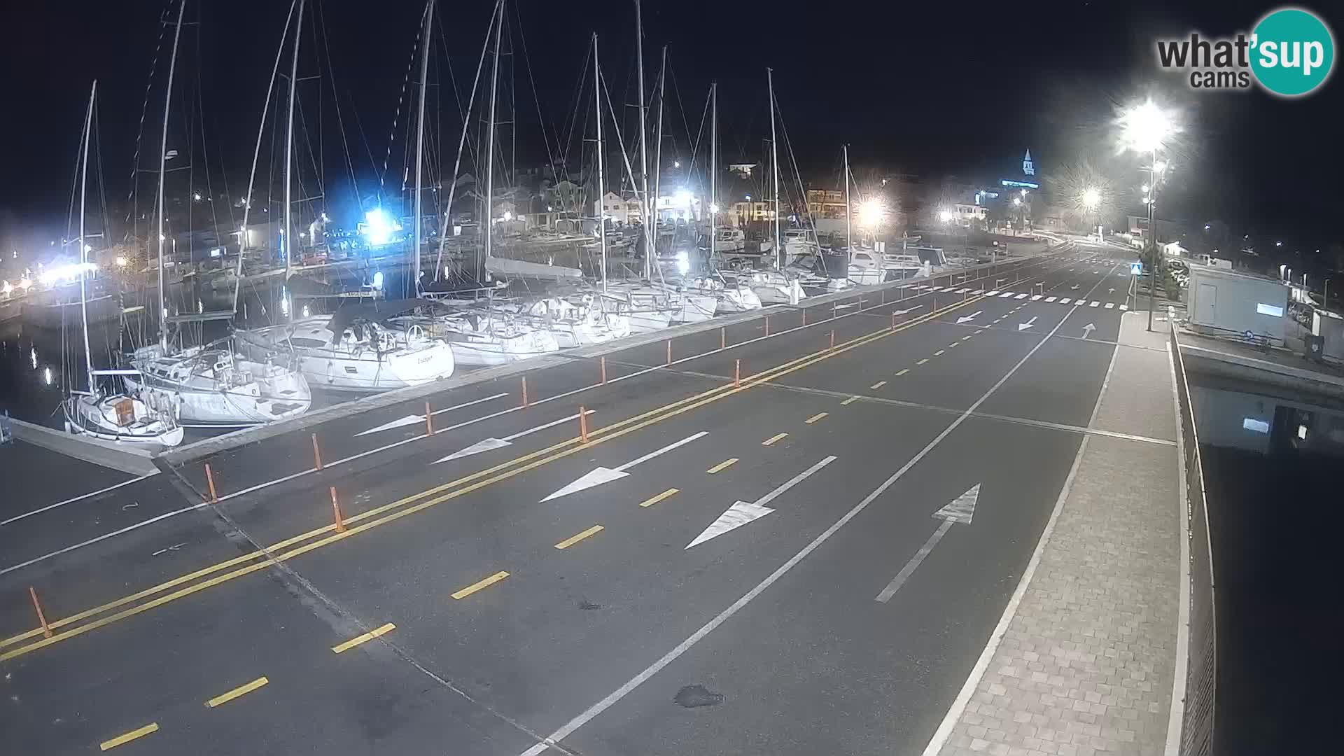 Dalmacija Trajekt Tkon – spletne kamere Hrvaška