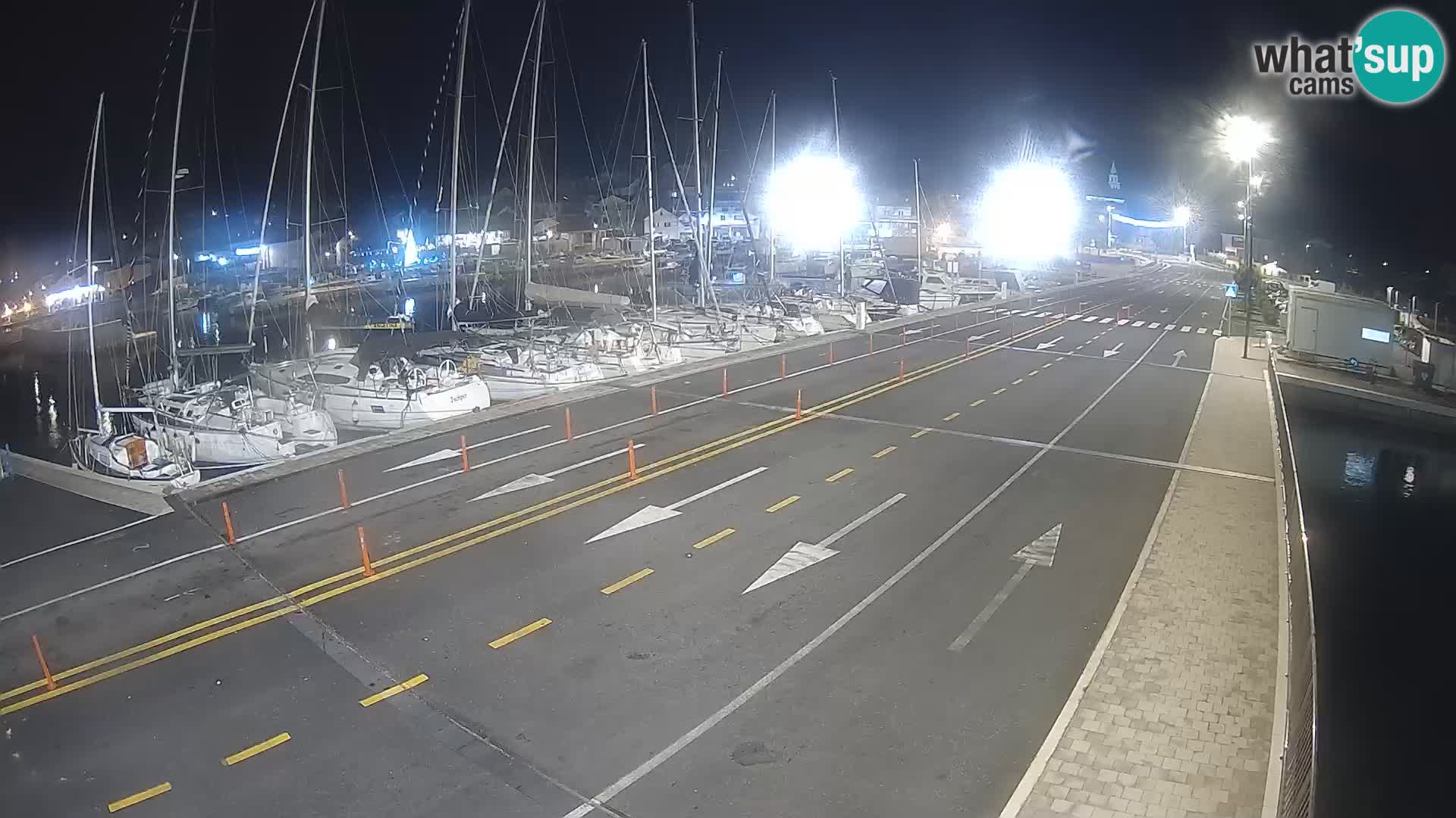 Dalmacia Tkon Transportar- webcams Croacia