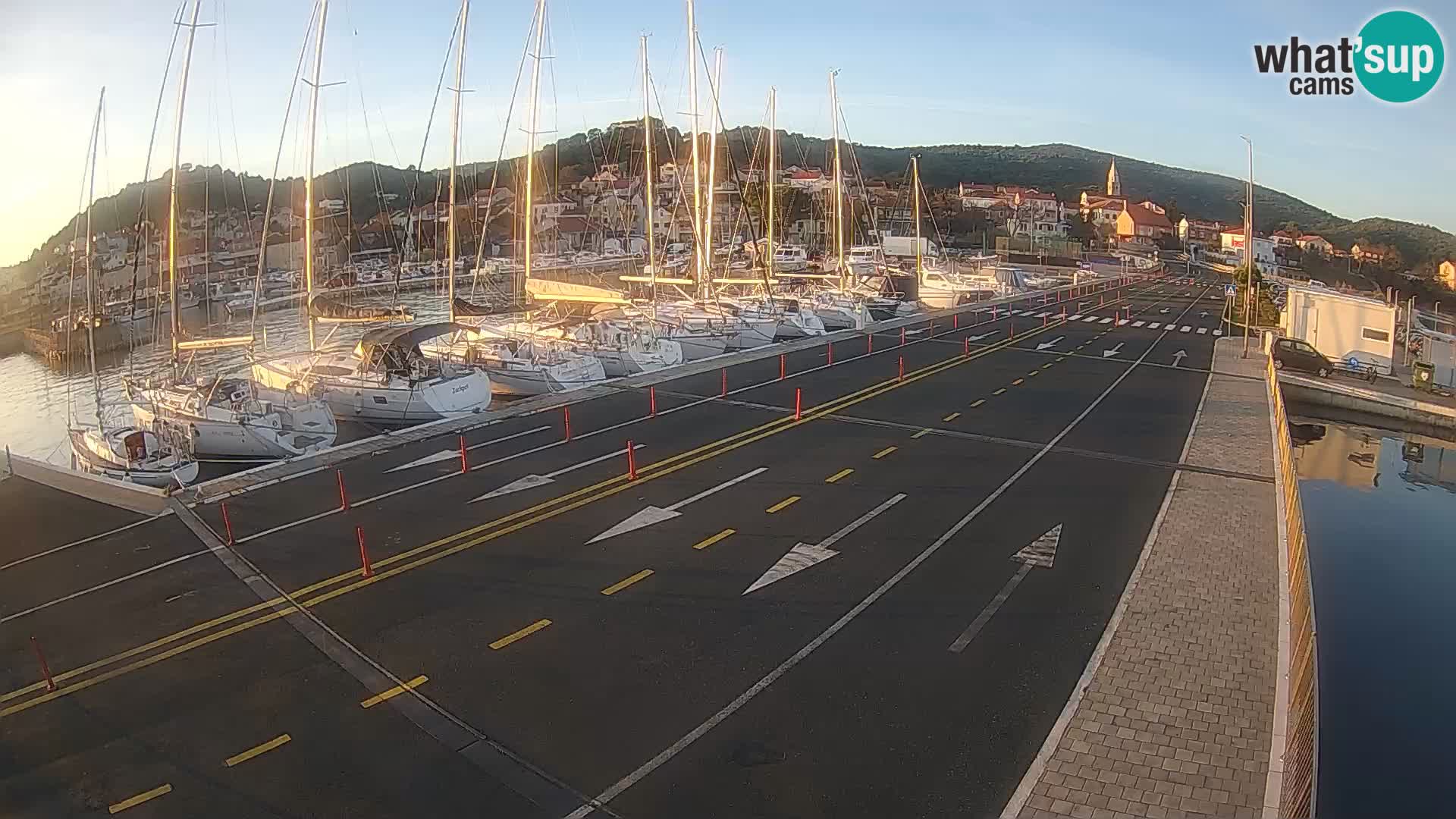 Dalmazia traghetto Tkon – webcam Croazia