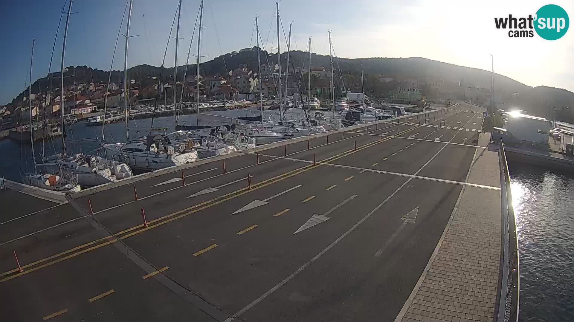 Dalmatia Tkon Ferry – webcams Croatia