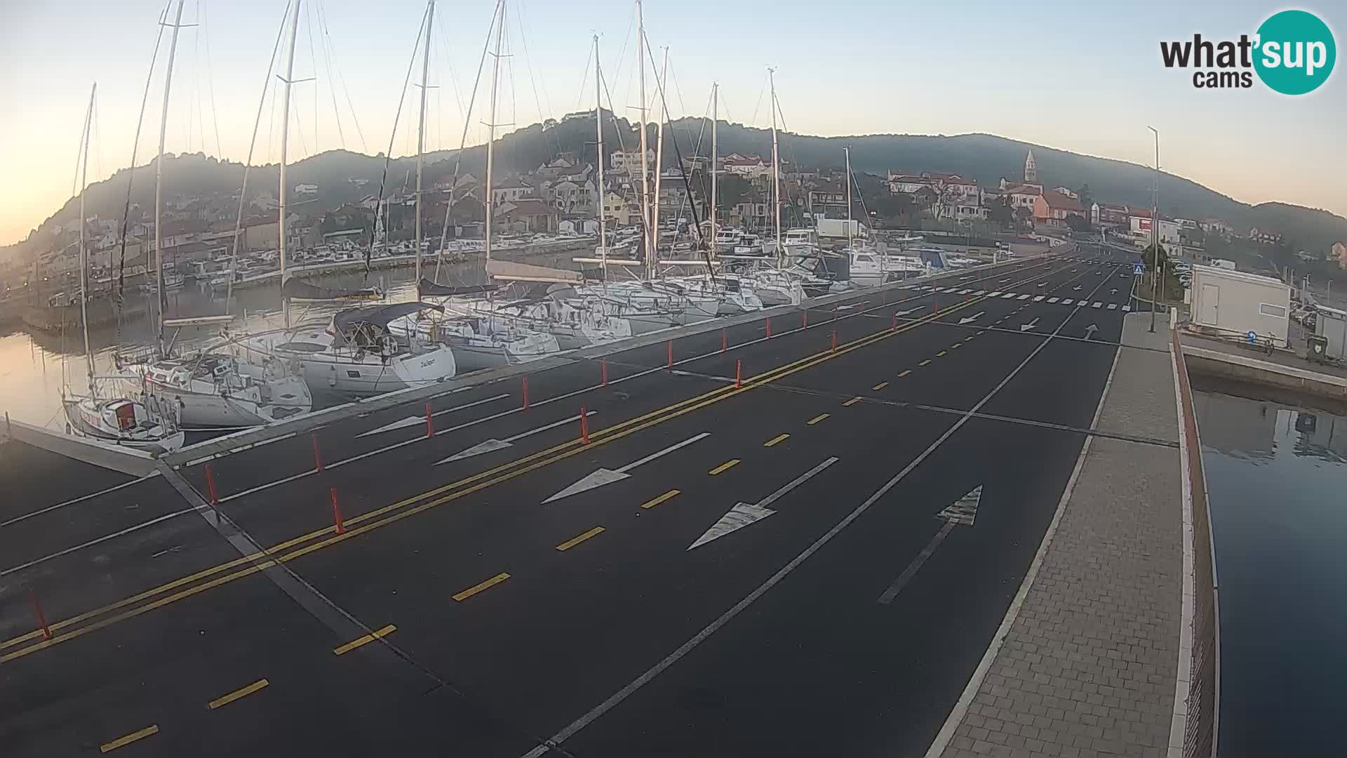 Dalmacija Trajekt Tkon – spletne kamere Hrvaška