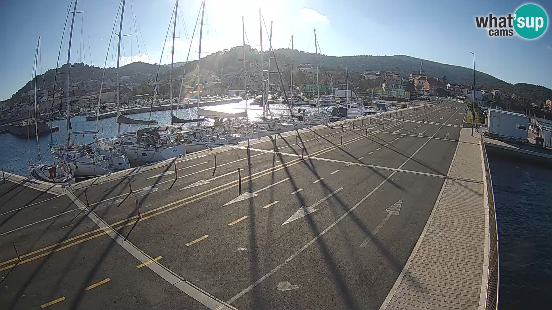 Dalmazia traghetto Tkon – webcam Croazia