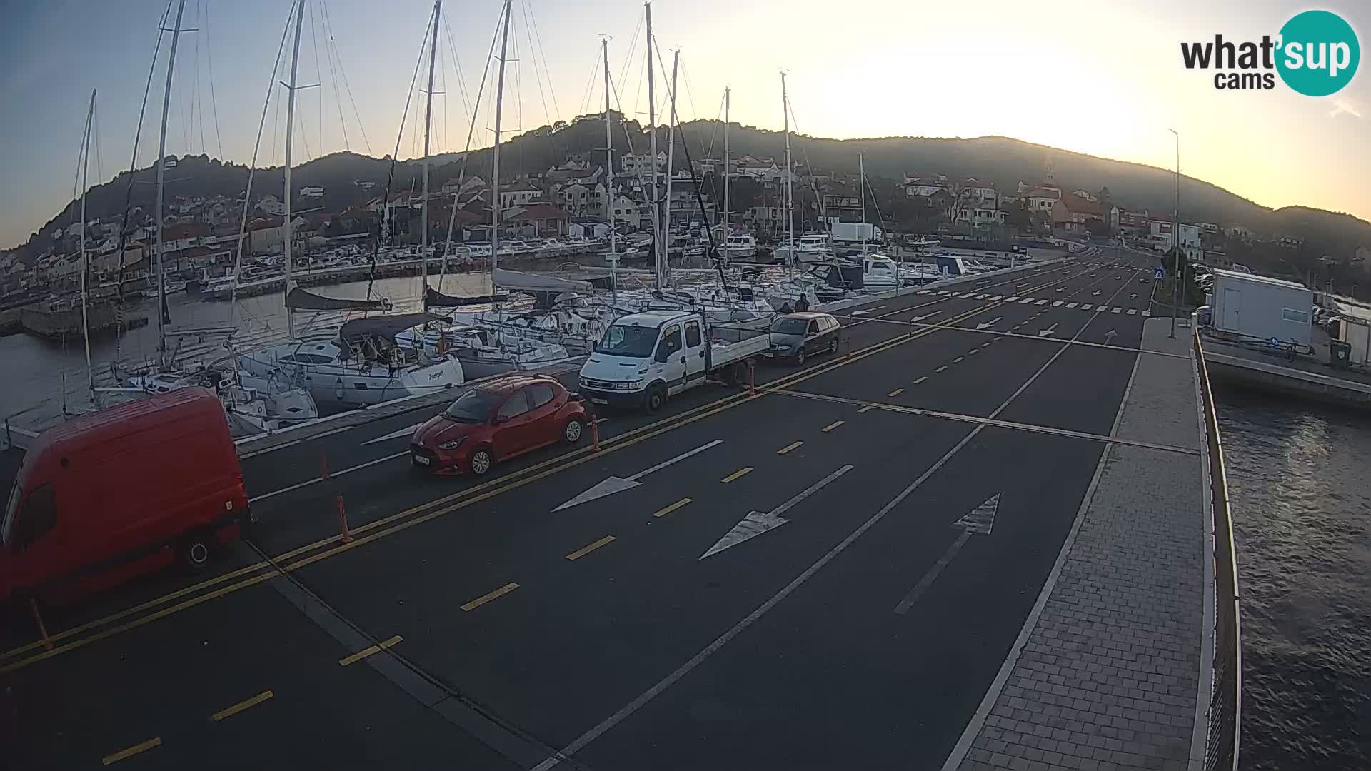 Dalmatia Tkon Ferry – webcams Croatia