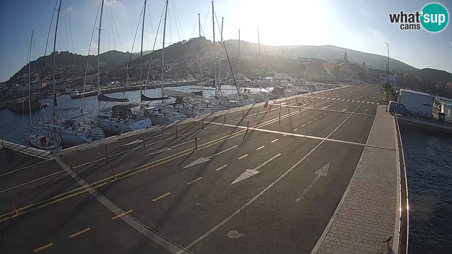 Dalmazia traghetto Tkon – webcam Croazia