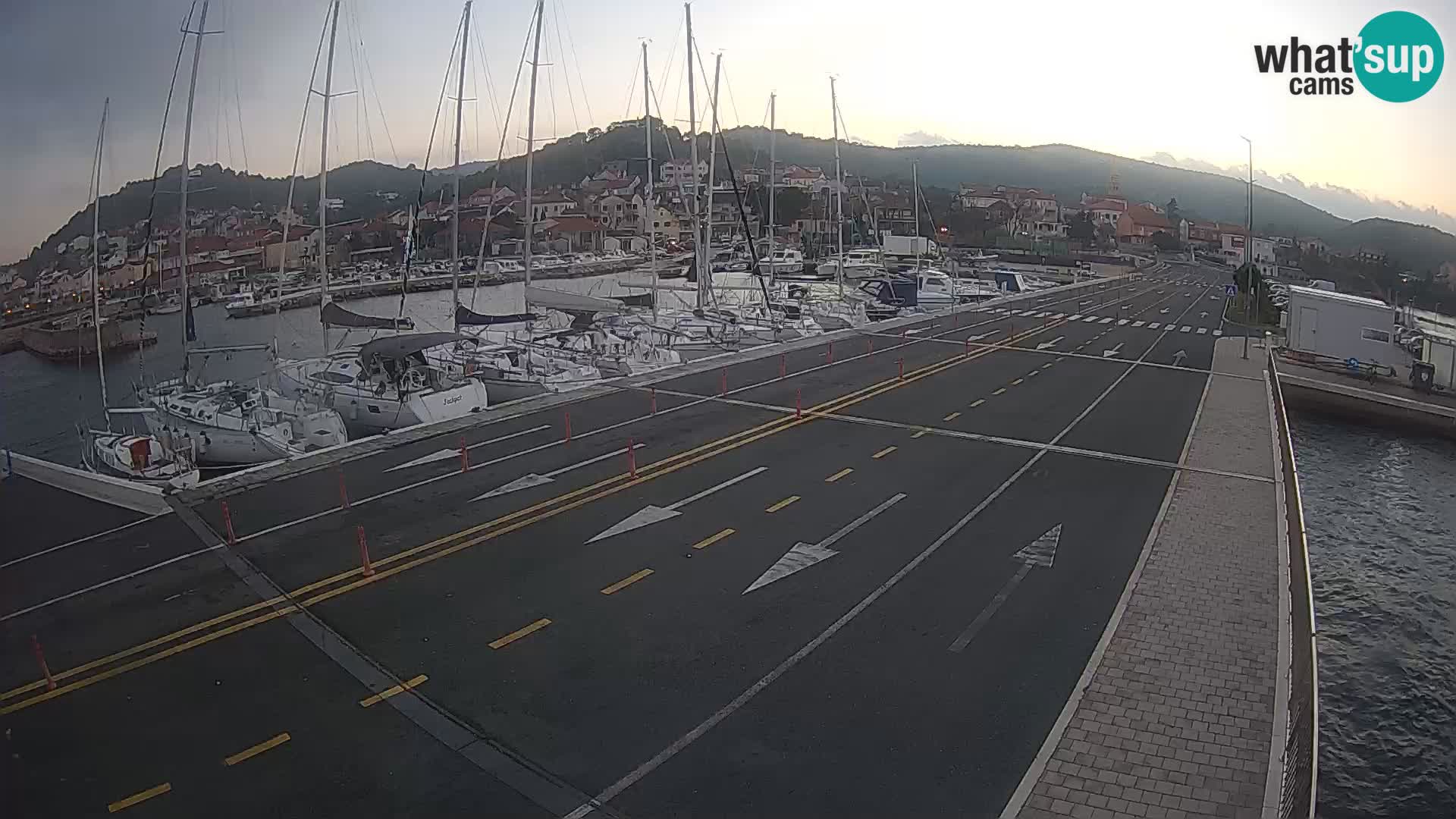 Dalmatia Tkon Ferry – webcams Croatia