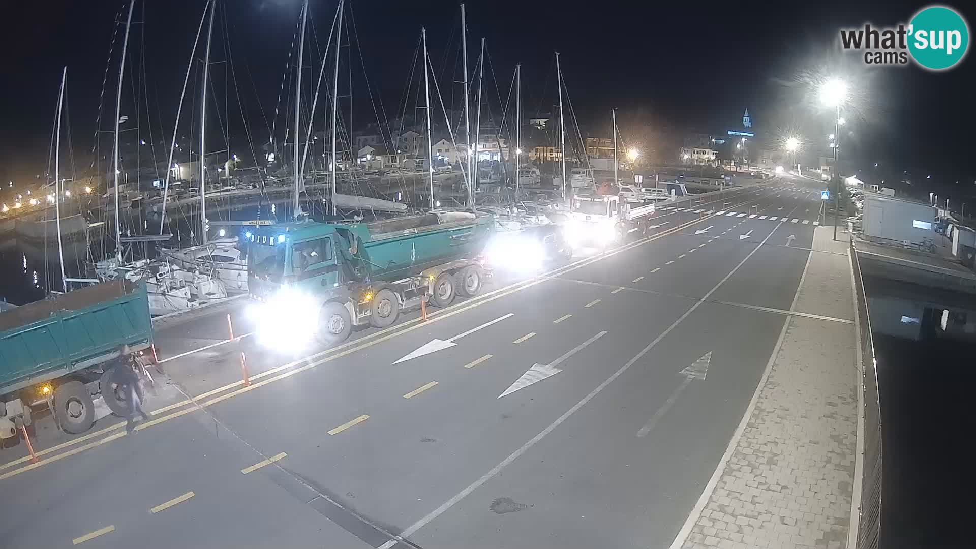 Dalmazia traghetto Tkon – webcam Croazia