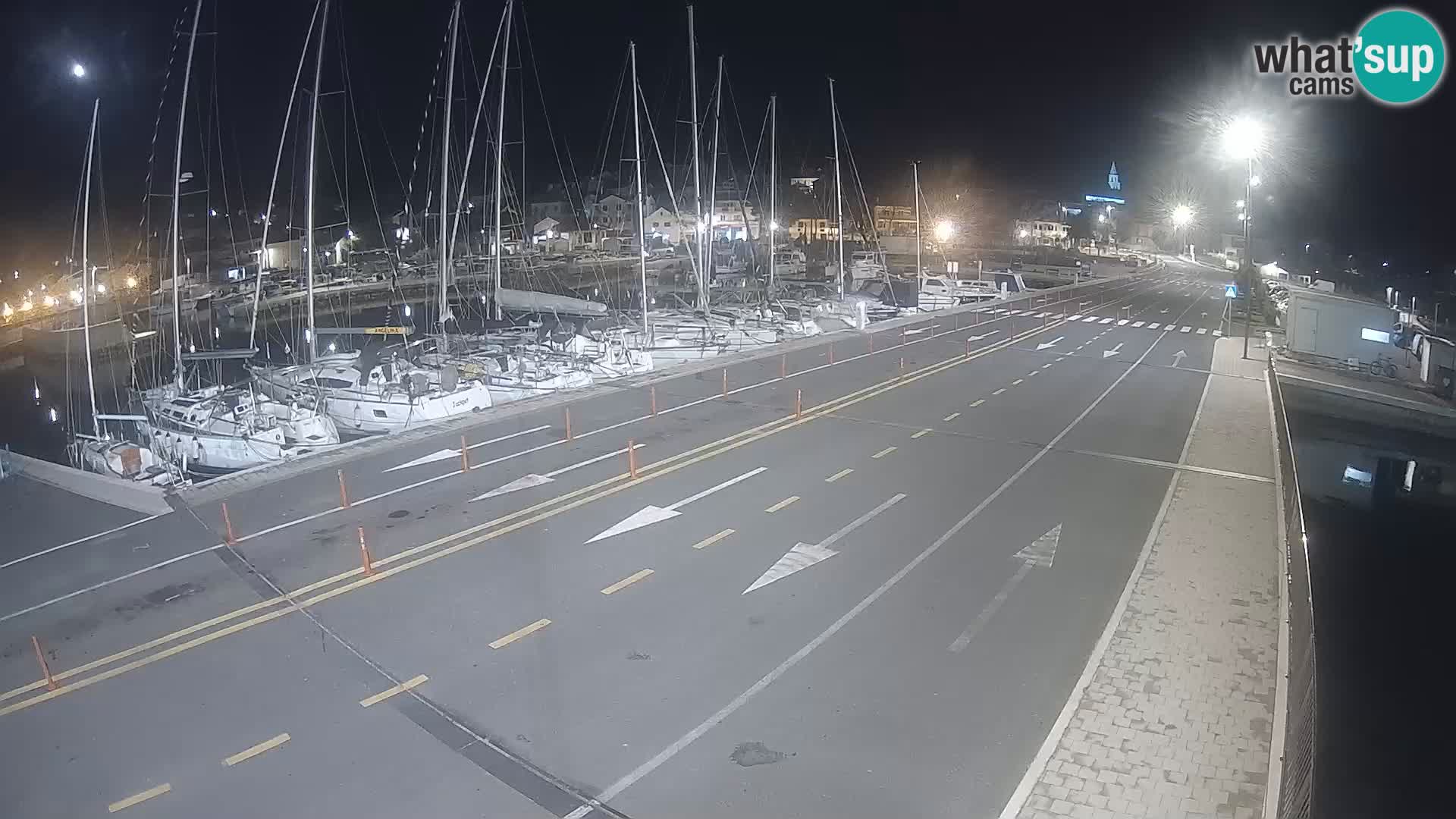 Dalmacija Trajekt Tkon – spletne kamere Hrvaška