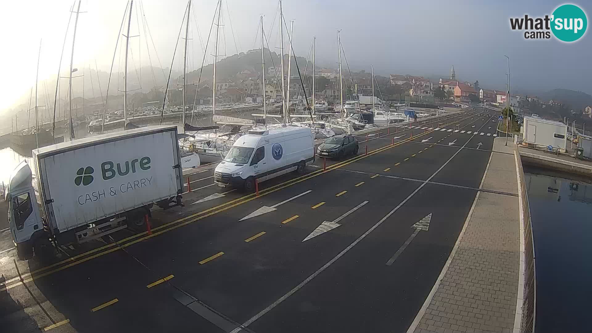 Dalmatien Tkon Fähre – Webcams Kroatien