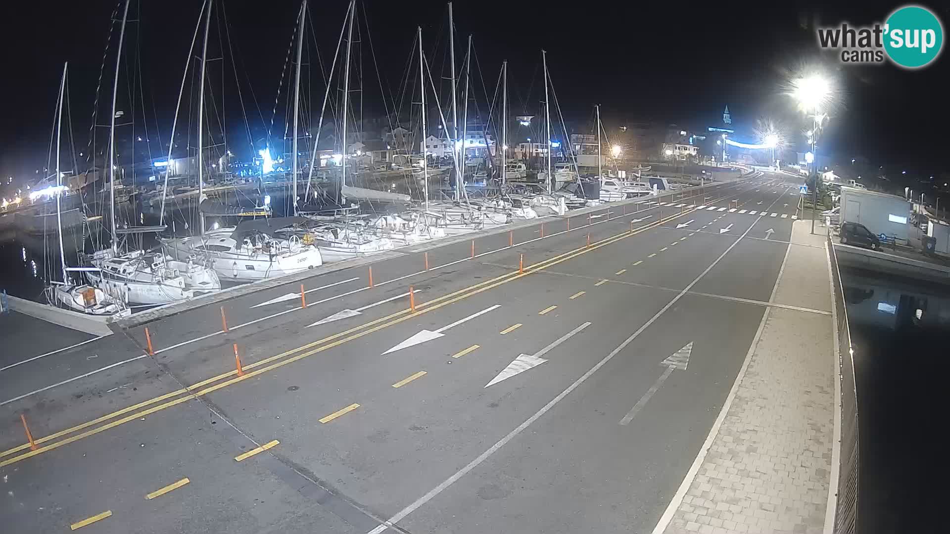 Dalmatia Tkon Ferry – webcams Croatia