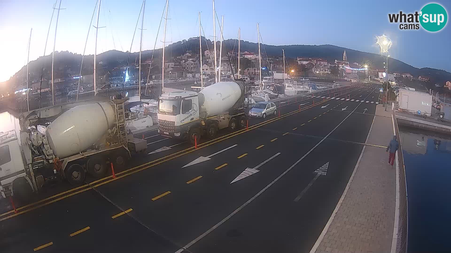 Dalmatia Tkon Ferry – webcams Croatia