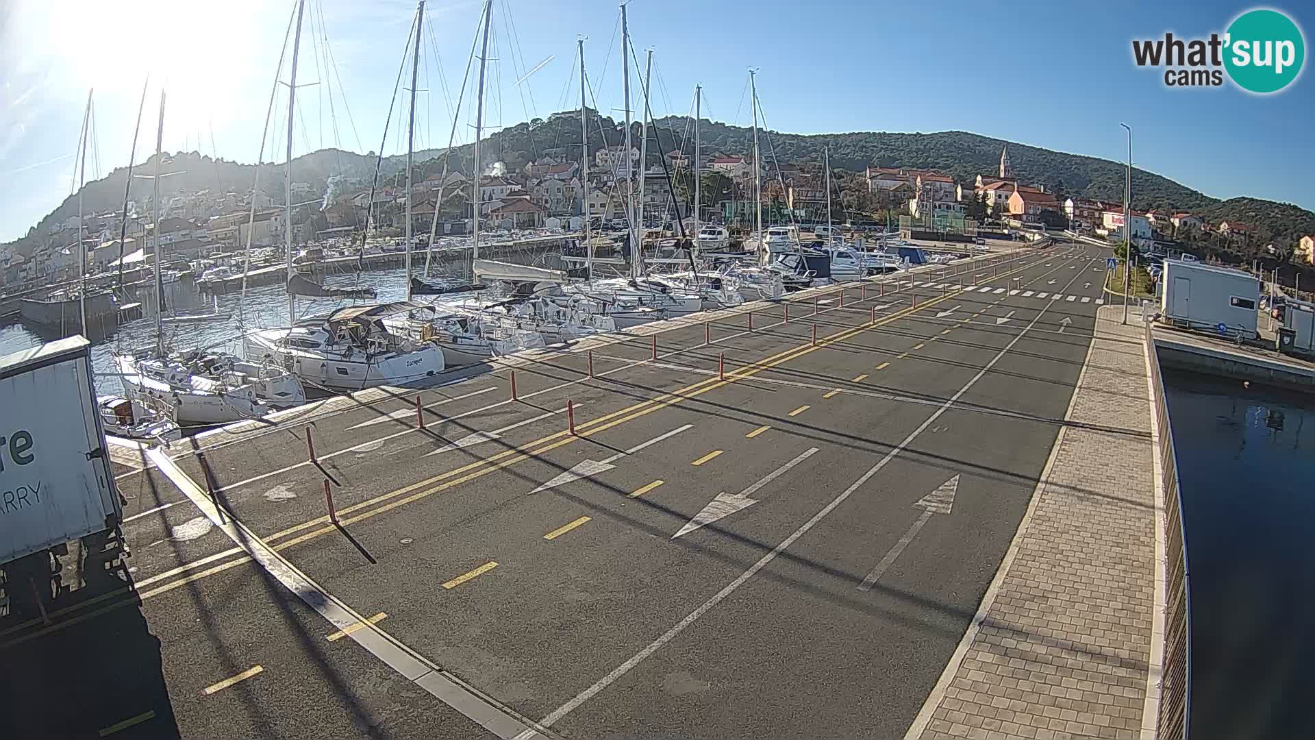 Dalmacija Trajekt Tkon – spletne kamere Hrvaška