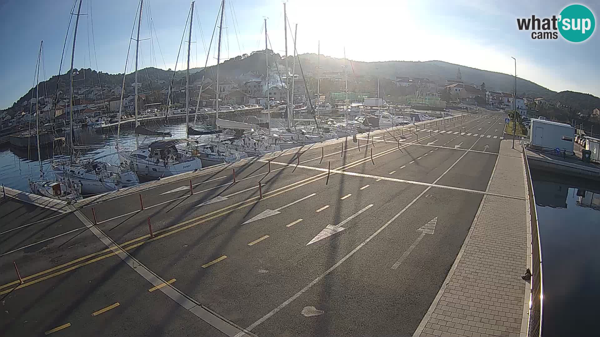 Dalmatia Tkon Ferry – webcams Croatia