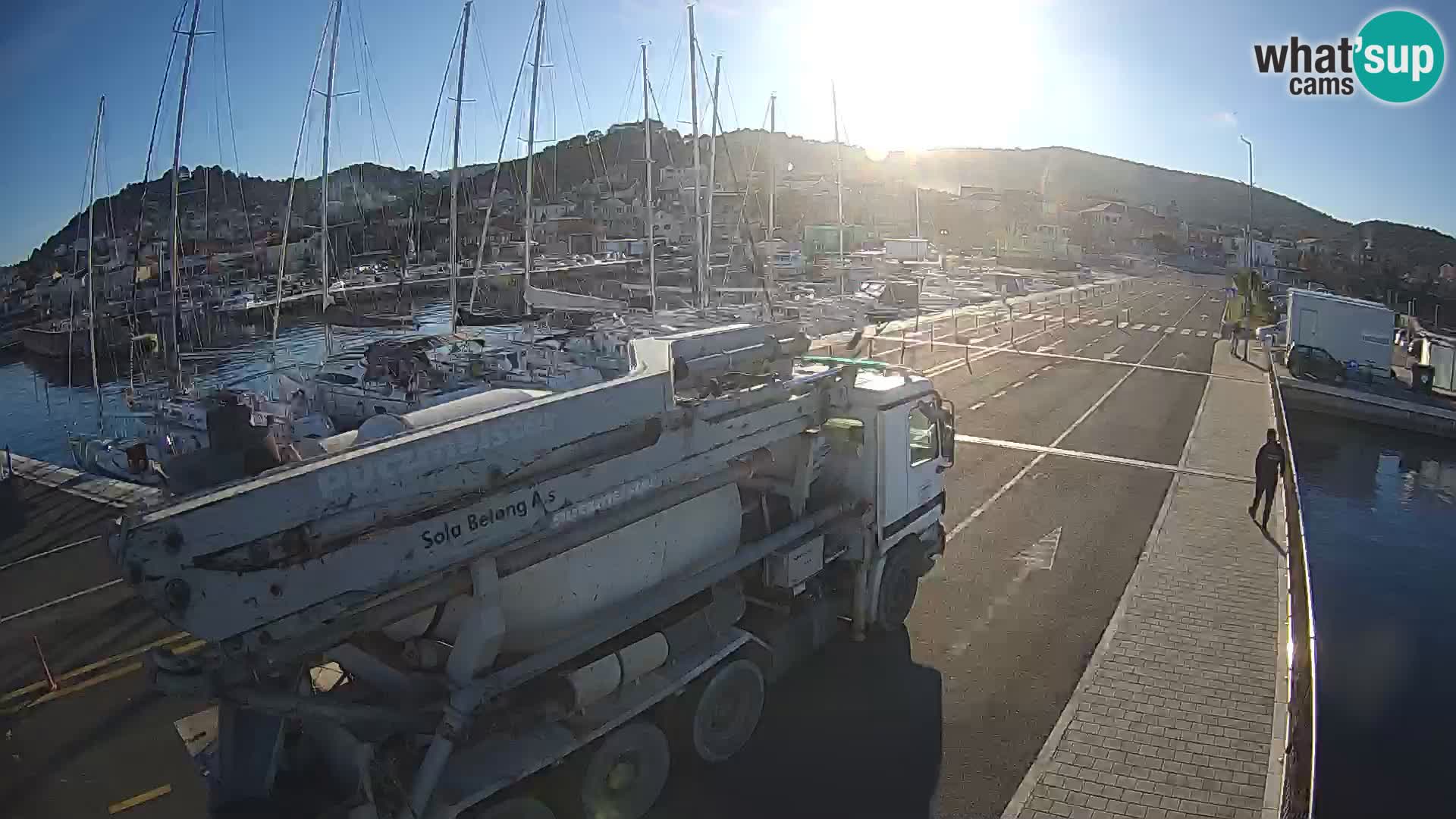 Dalmazia traghetto Tkon – webcam Croazia