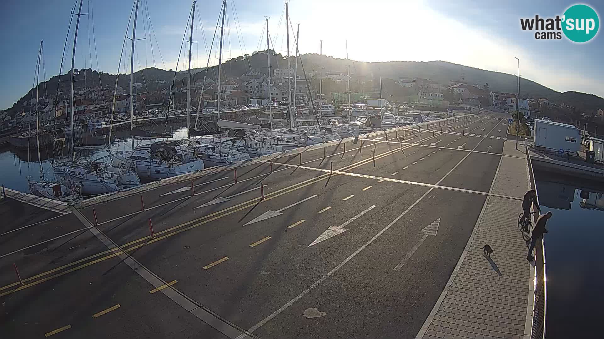 Dalmacija Trajekt Tkon – spletne kamere Hrvaška