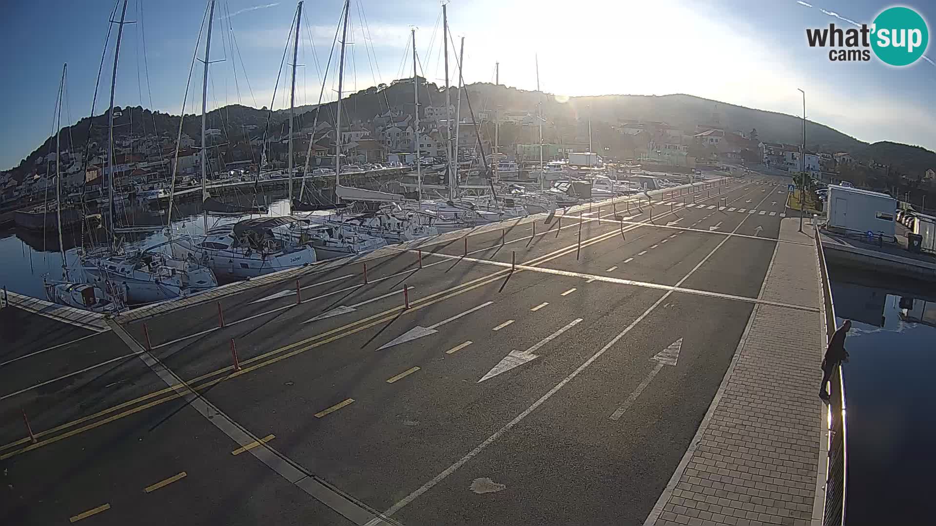 Dalmatia Tkon Ferry – webcams Croatia