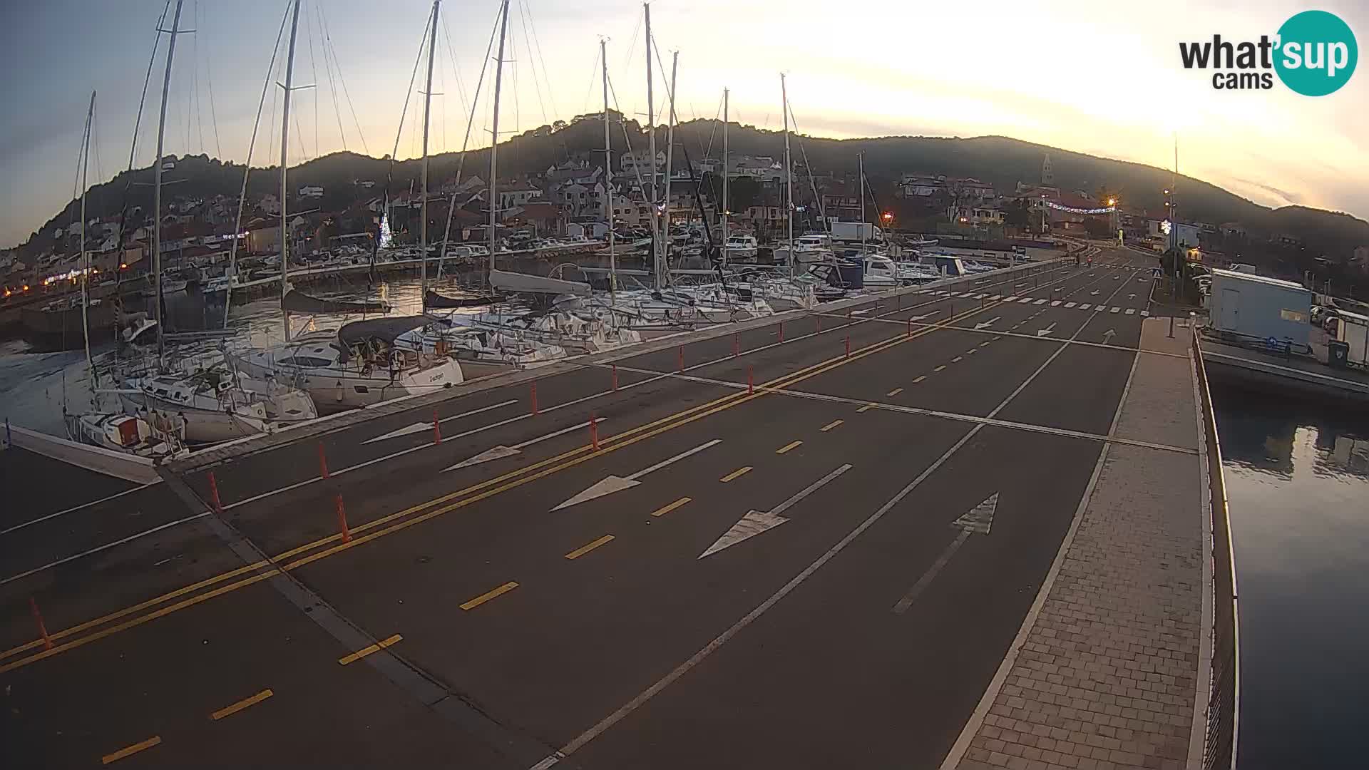 Dalmazia traghetto Tkon – webcam Croazia