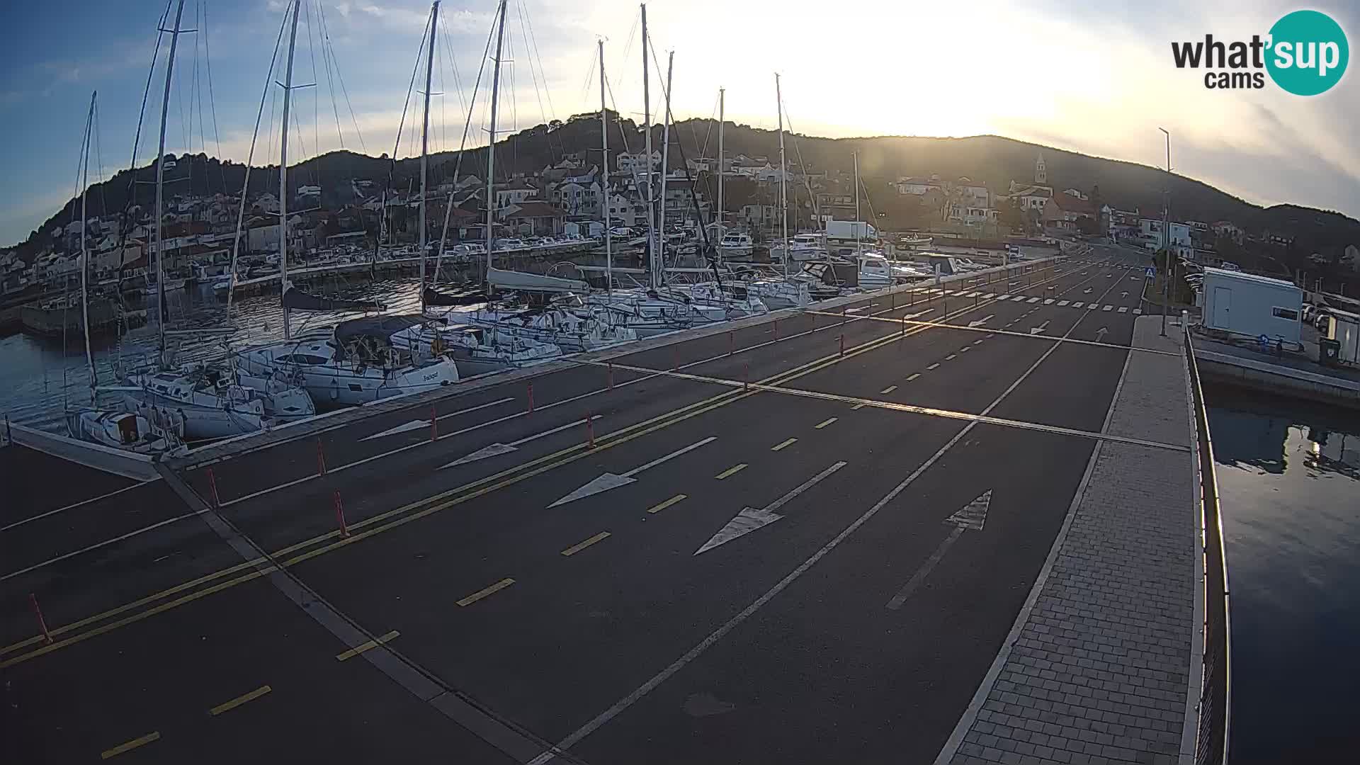 Dalmatia Tkon Ferry – webcams Croatia