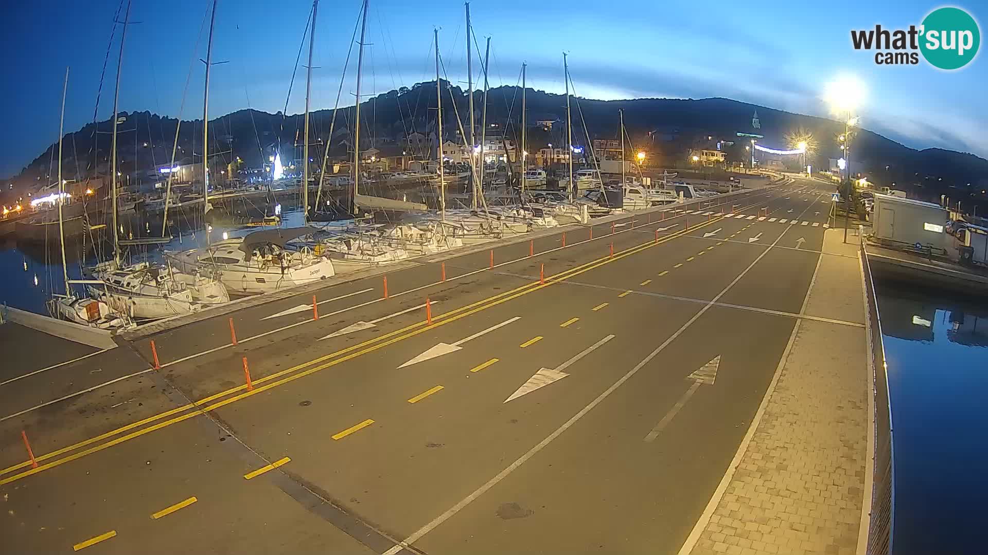 Dalmatie Tkon Traversier – webcams Croatie