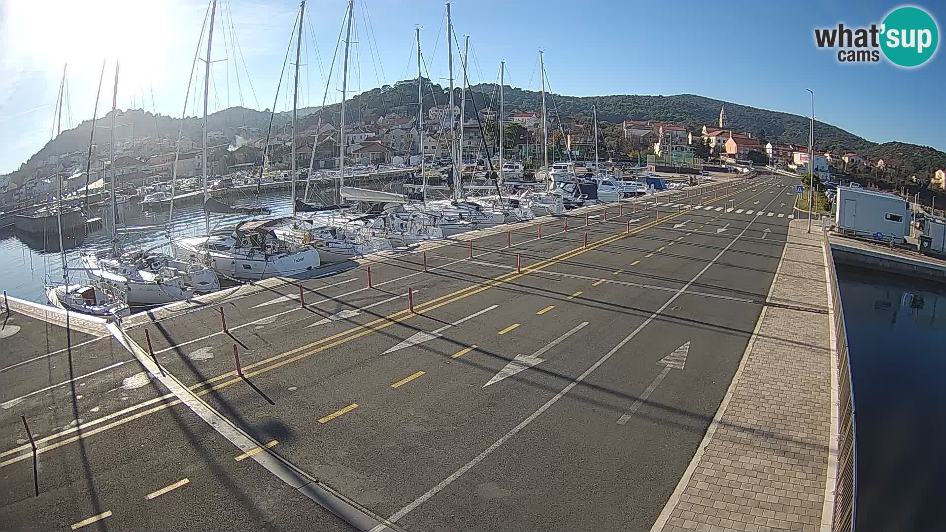 Dalmatia Tkon Ferry – webcams Croatia