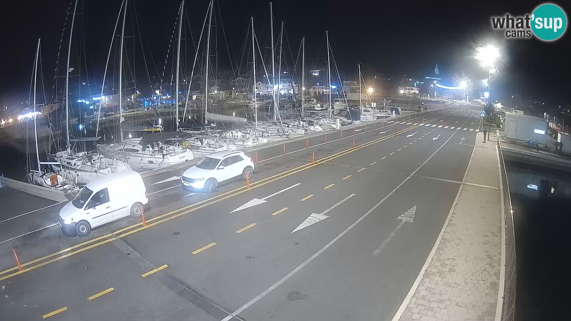 Dalmazia traghetto Tkon – webcam Croazia