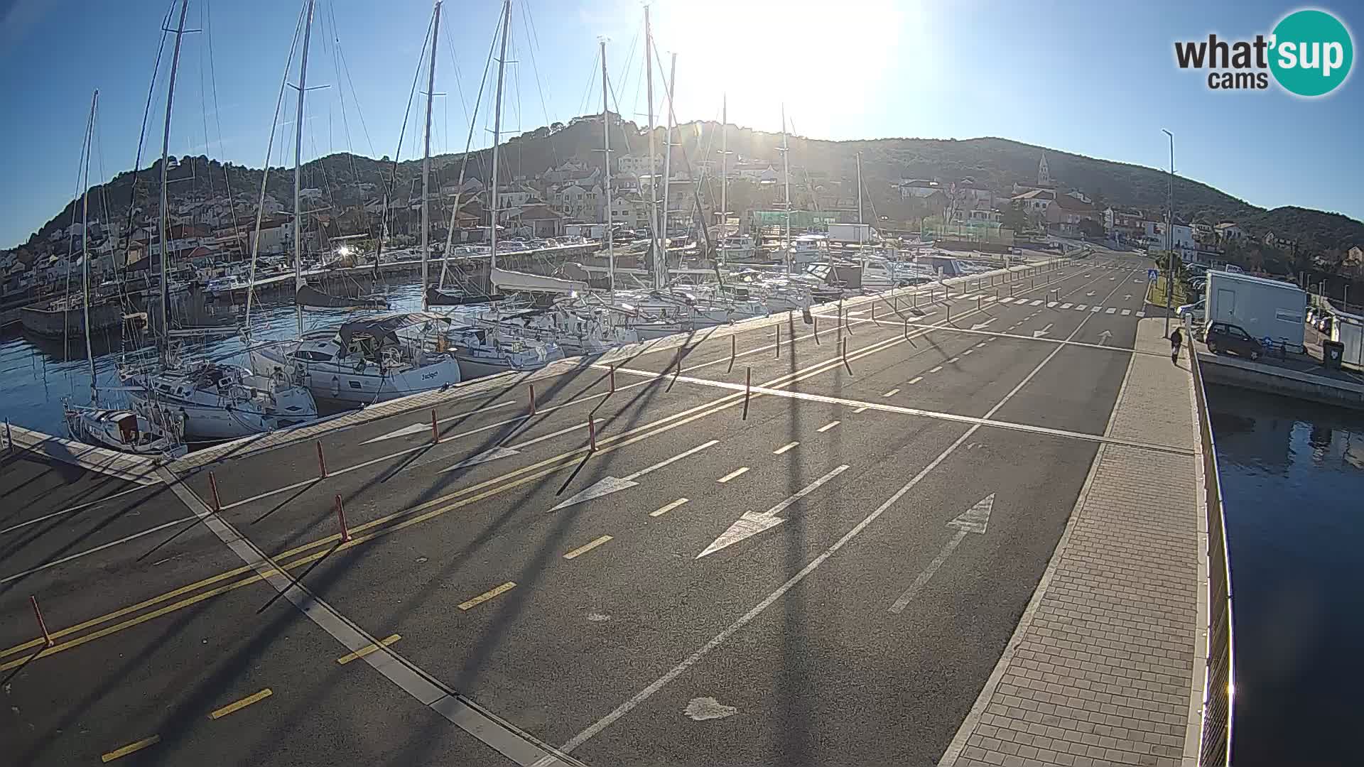 Dalmazia traghetto Tkon – webcam Croazia