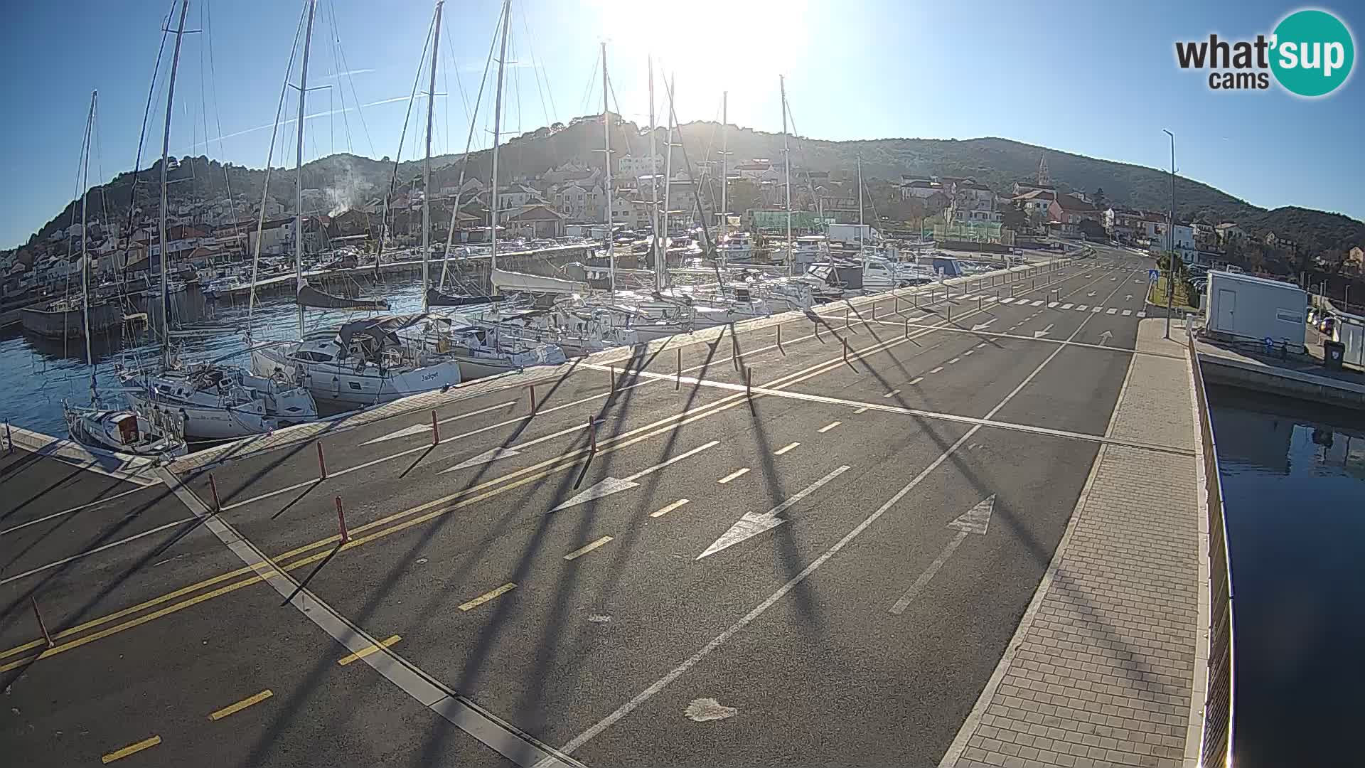 Dalmatia Tkon Ferry – webcams Croatia