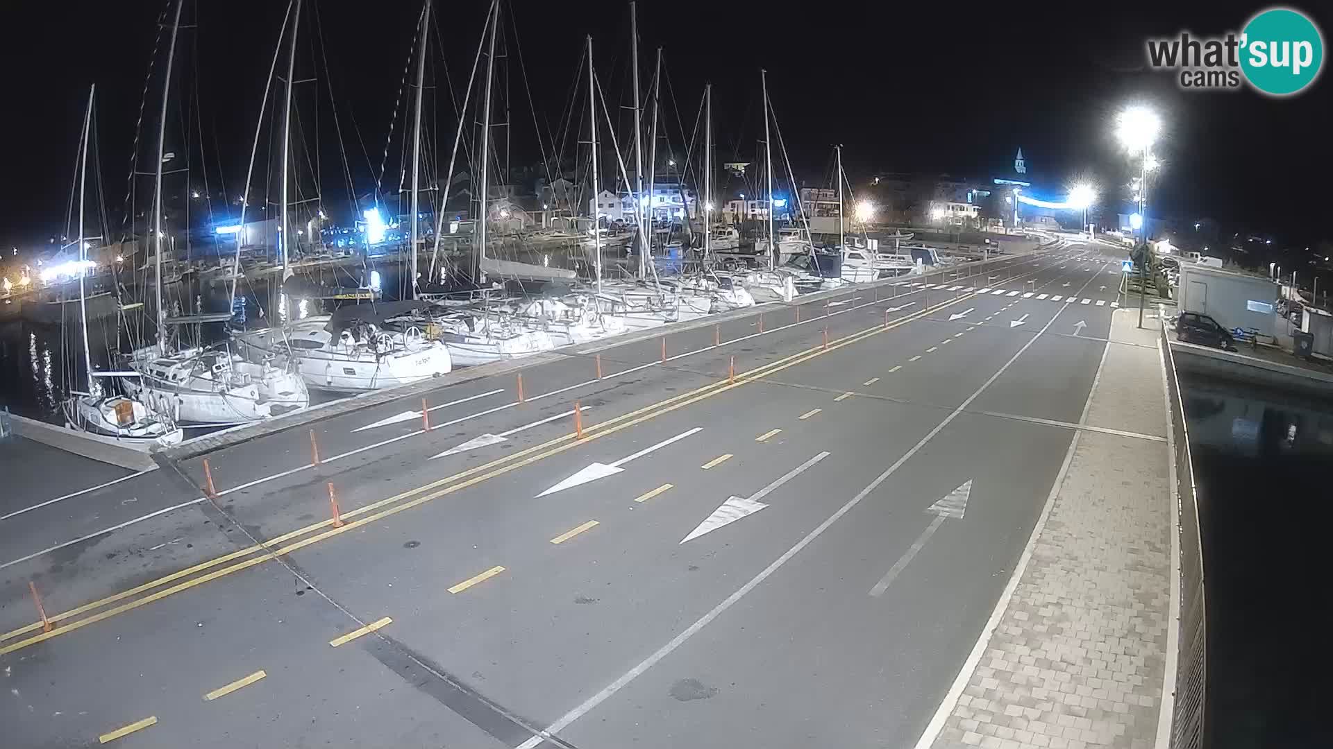 Dalmacia Tkon Transportar- webcams Croacia