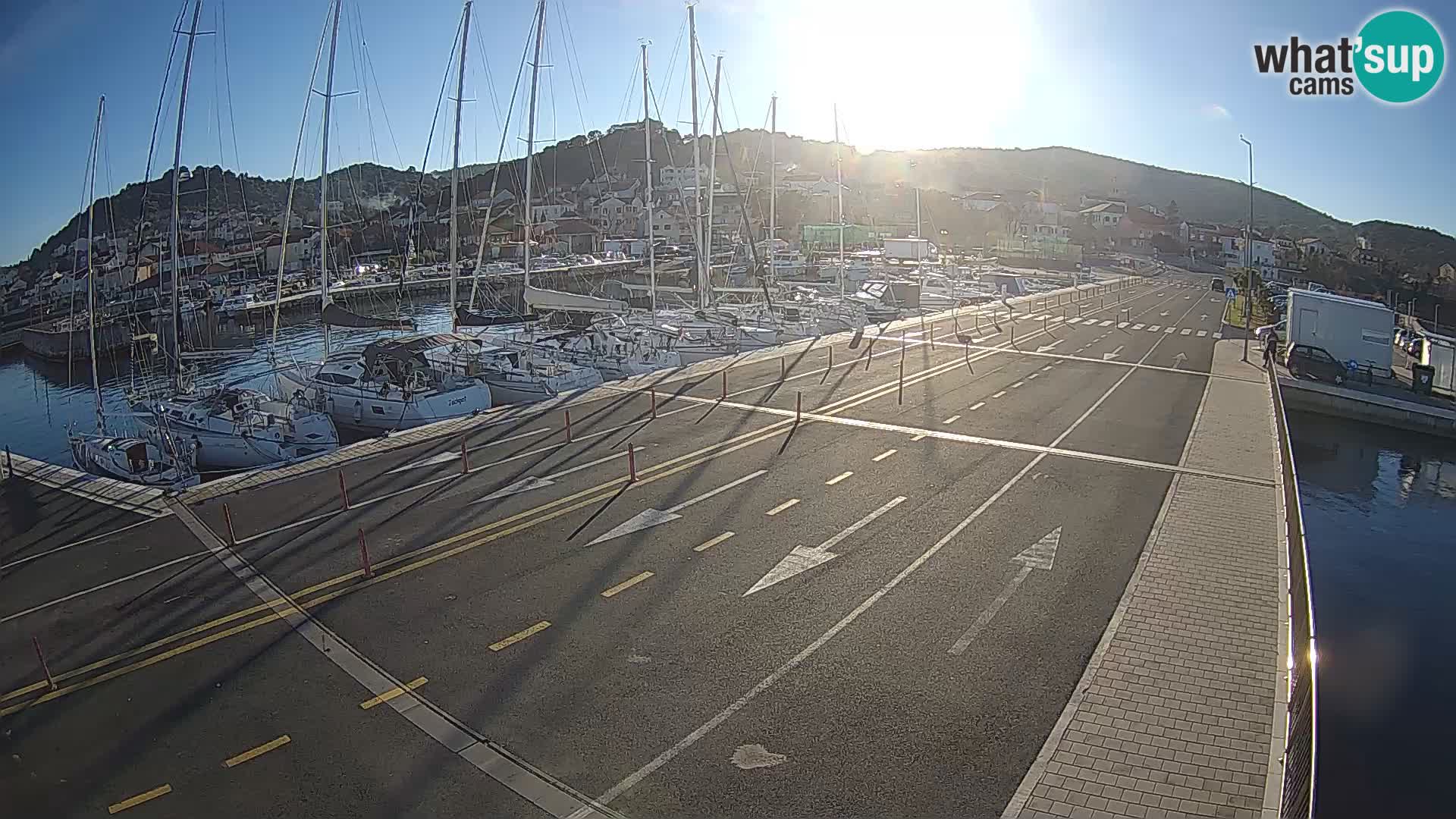 Dalmatia Tkon Ferry – webcams Croatia