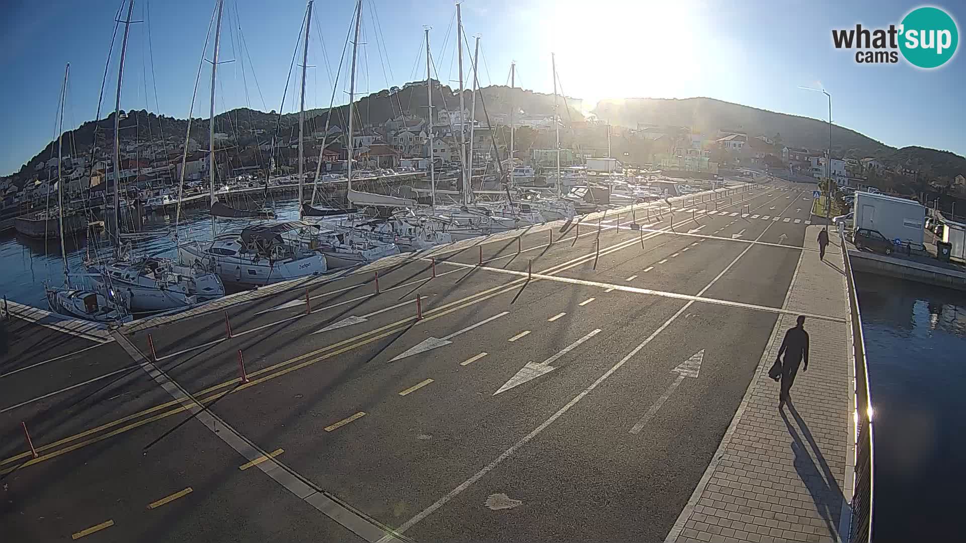 Dalmatien Tkon Fähre – Webcams Kroatien