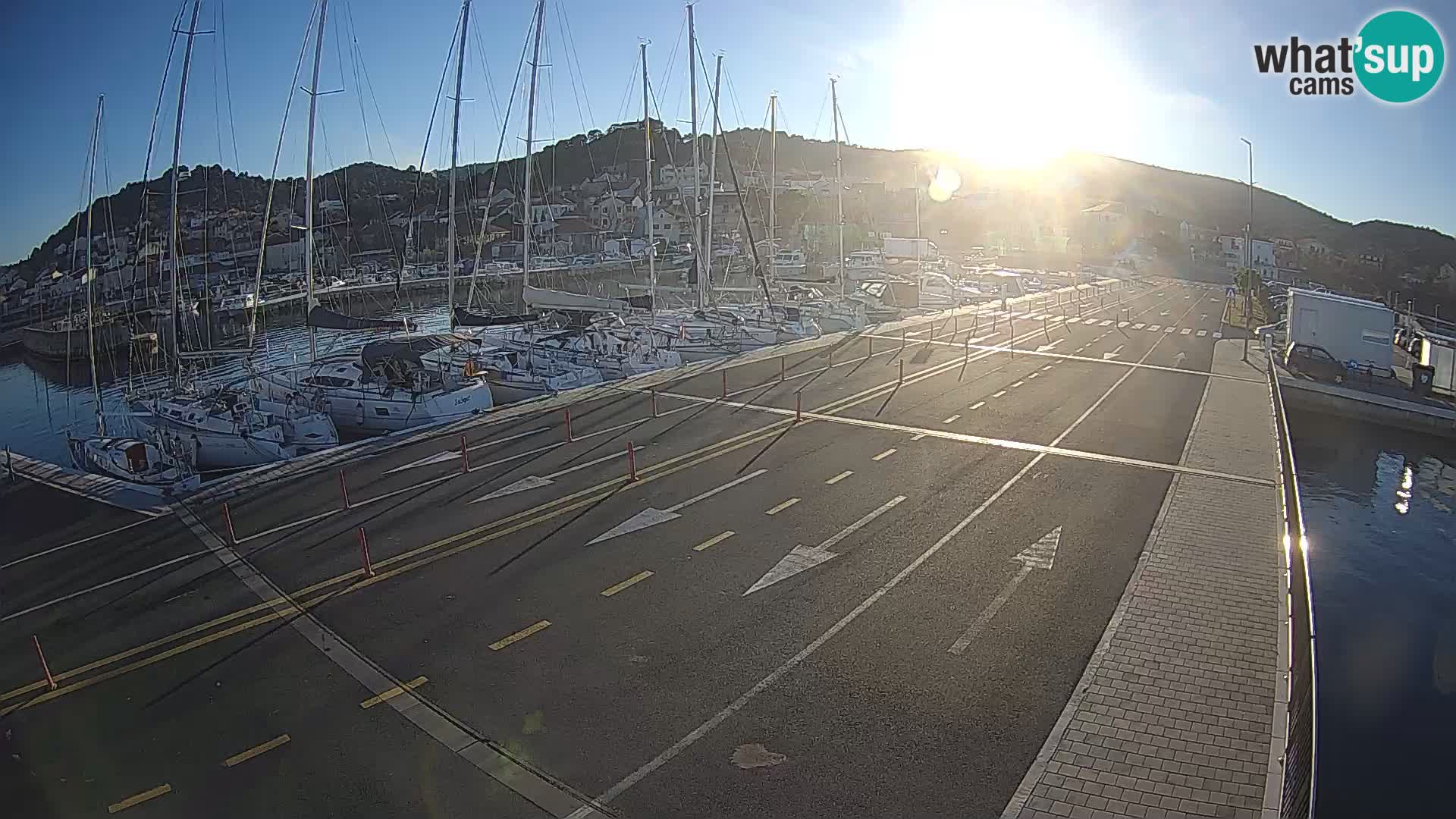 Dalmatia Tkon Ferry – webcams Croatia