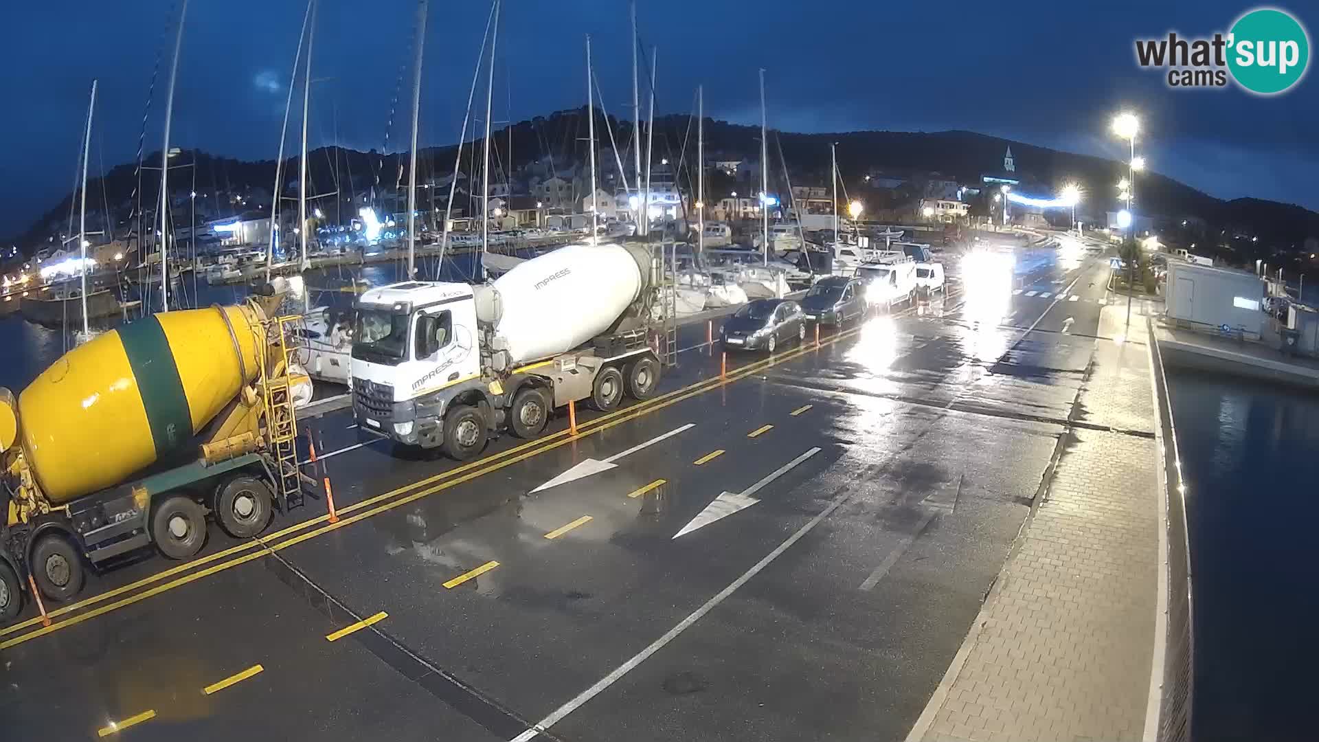 Dalmacia Tkon Transportar- webcams Croacia