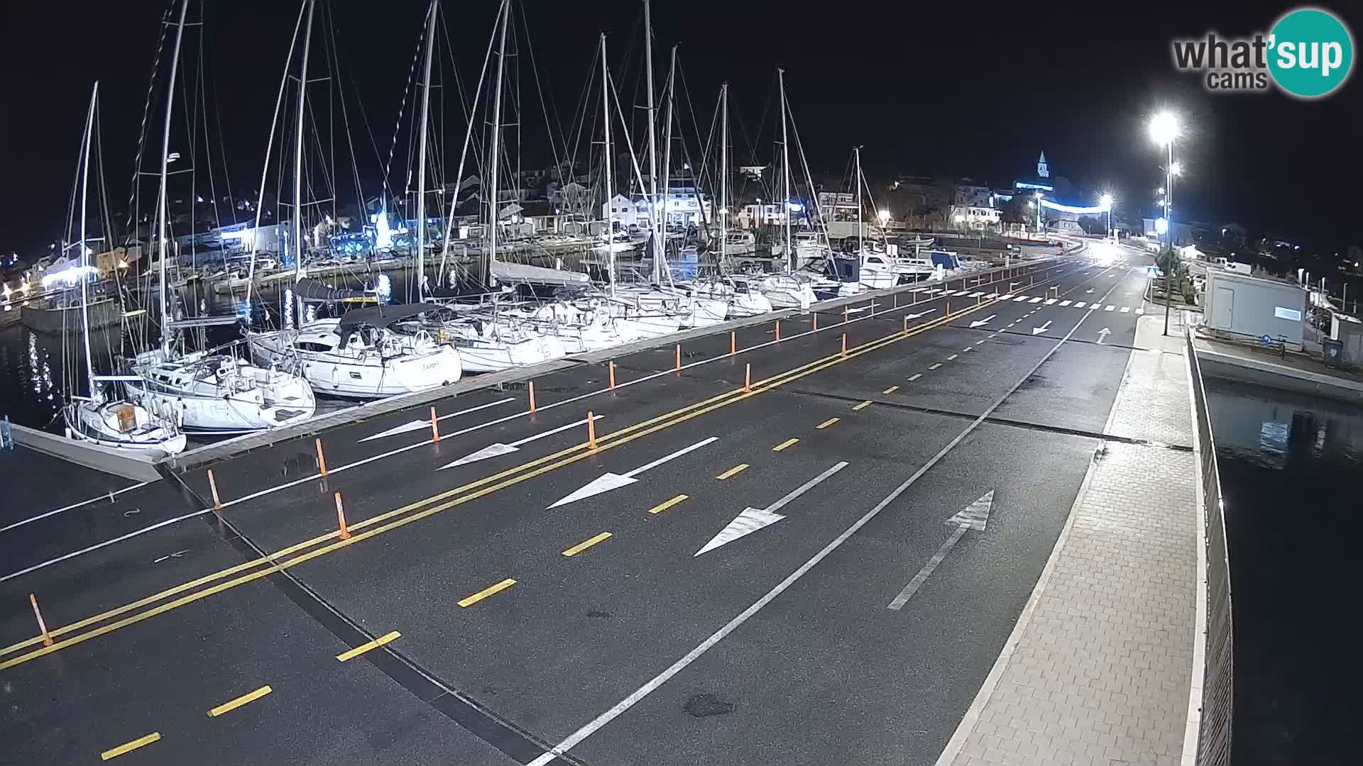 Dalmacia Tkon Transportar- webcams Croacia