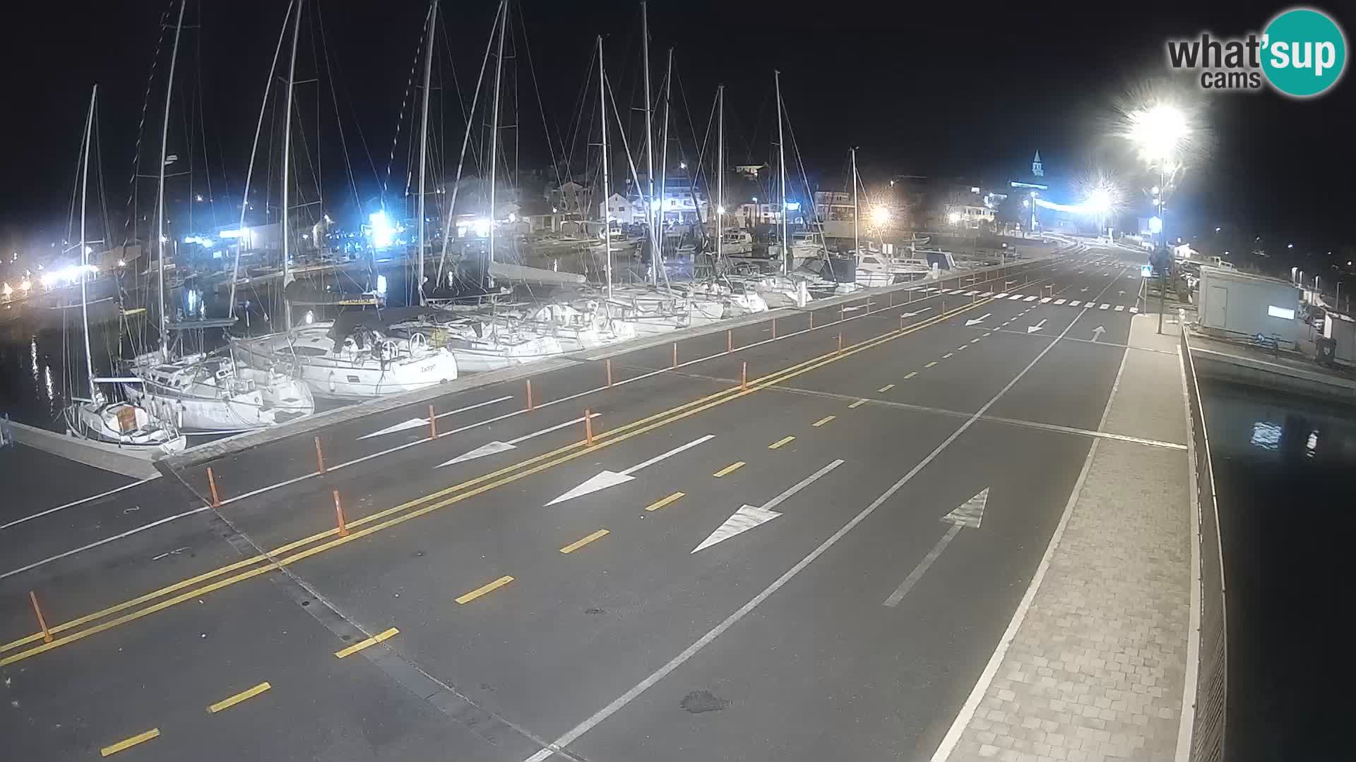 Dalmacija Trajekt Tkon – spletne kamere Hrvaška