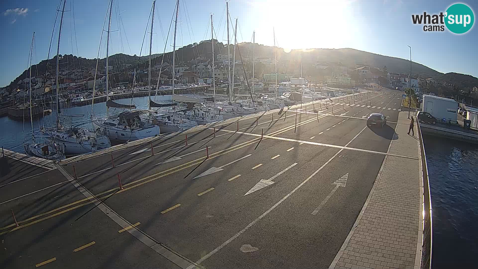 Dalmatia Tkon Ferry – webcams Croatia