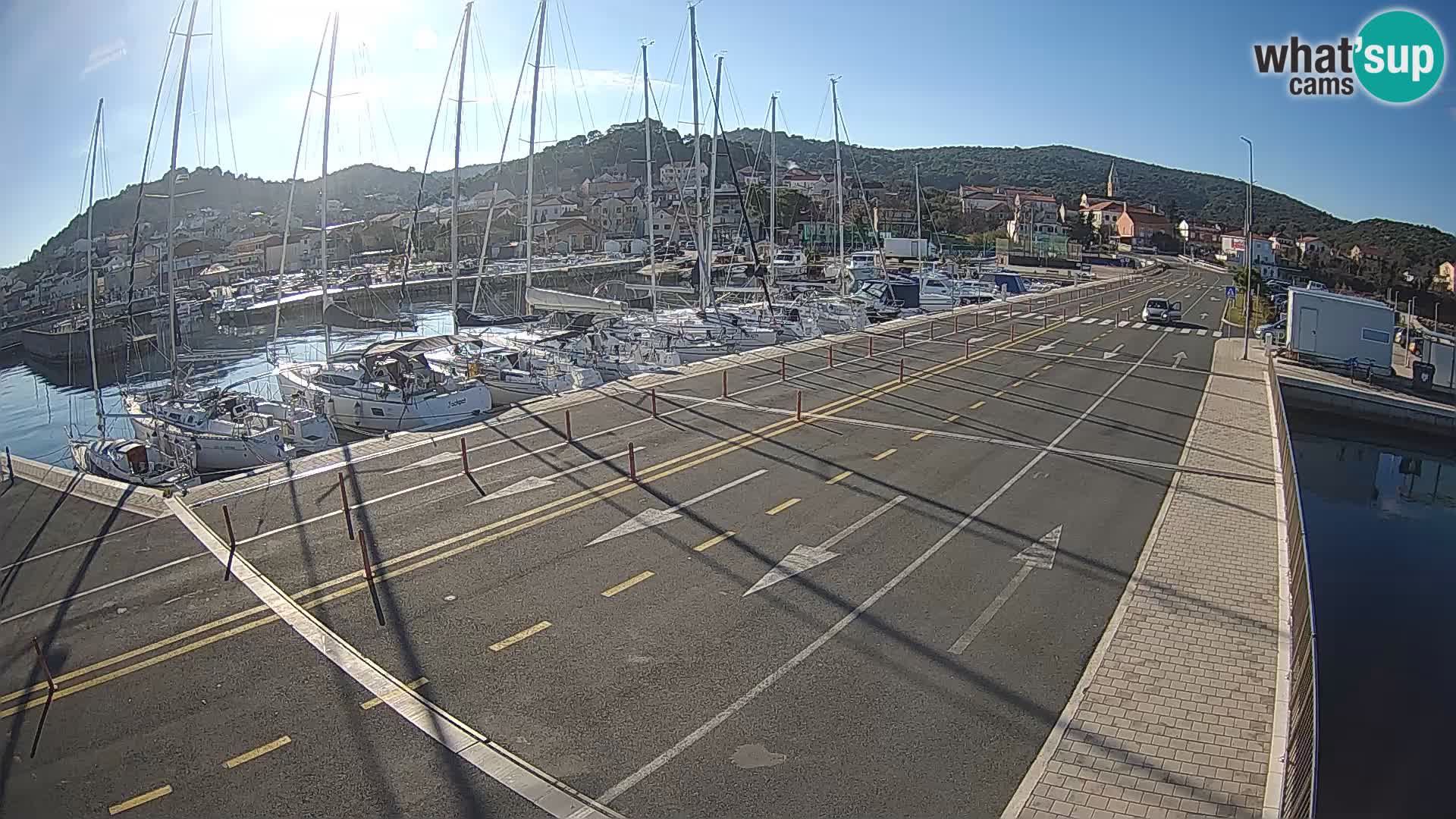 Dalmatia Tkon Ferry – webcams Croatia