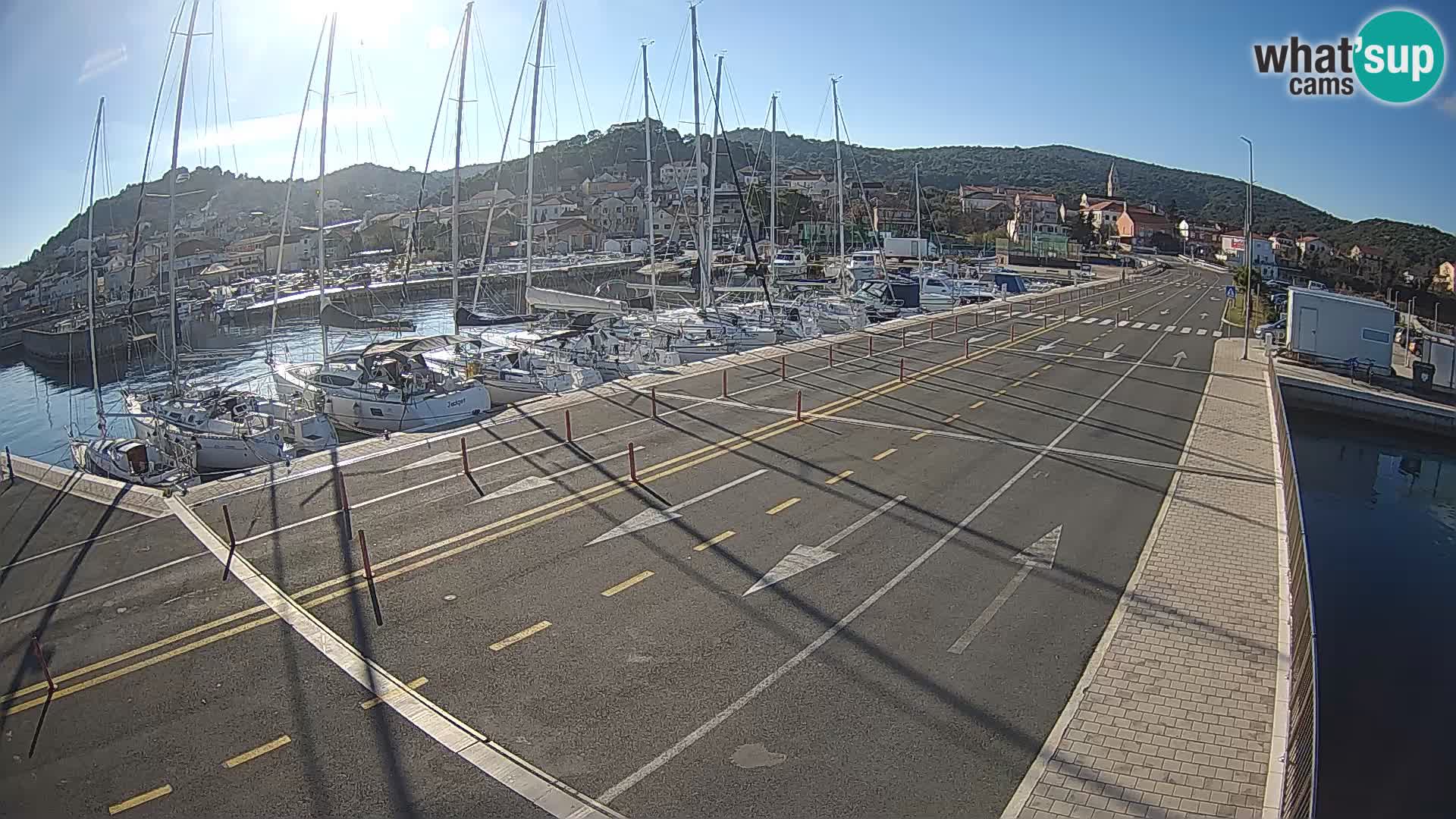 Dalmazia traghetto Tkon – webcam Croazia