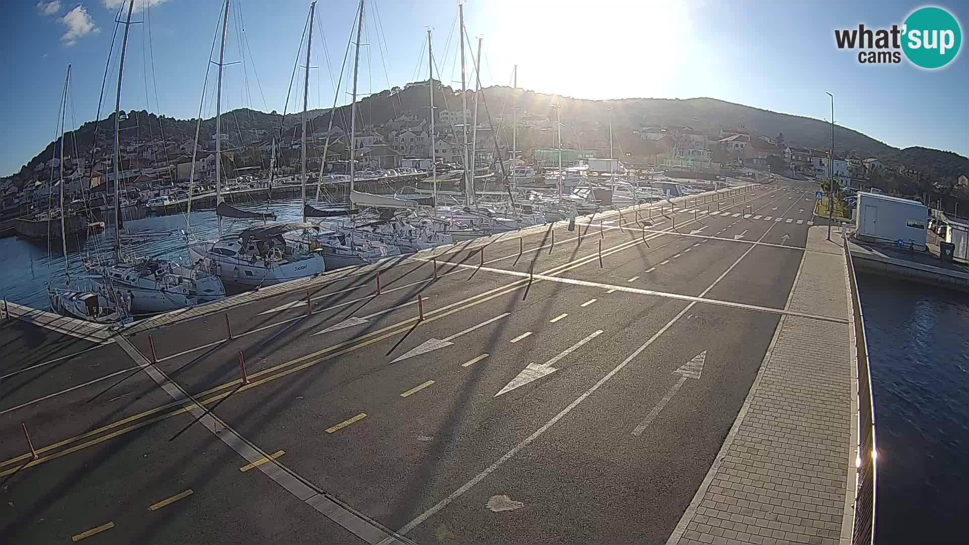 Dalmatien Tkon Fähre – Webcams Kroatien