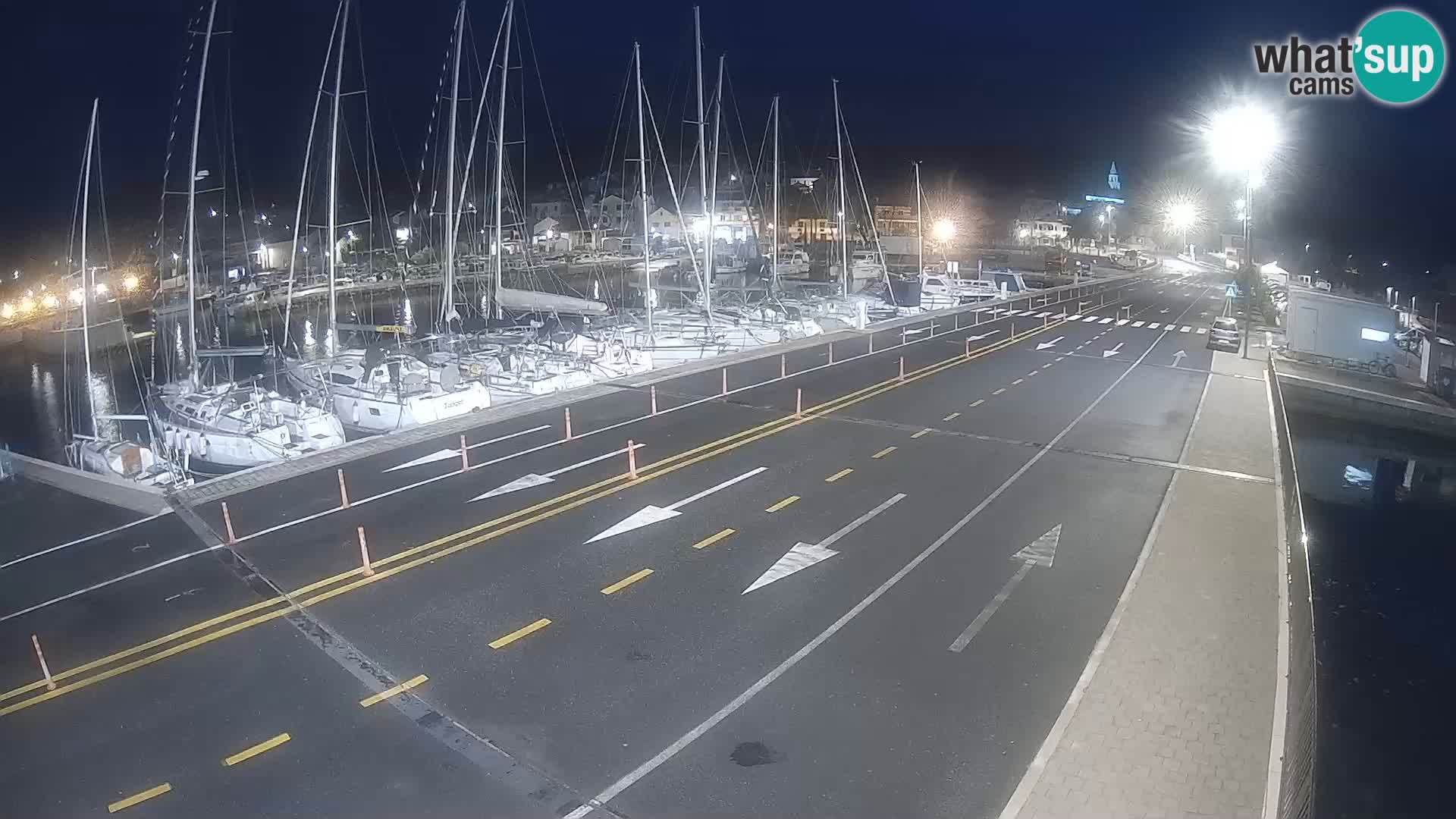 Dalmacia Tkon Transportar- webcams Croacia