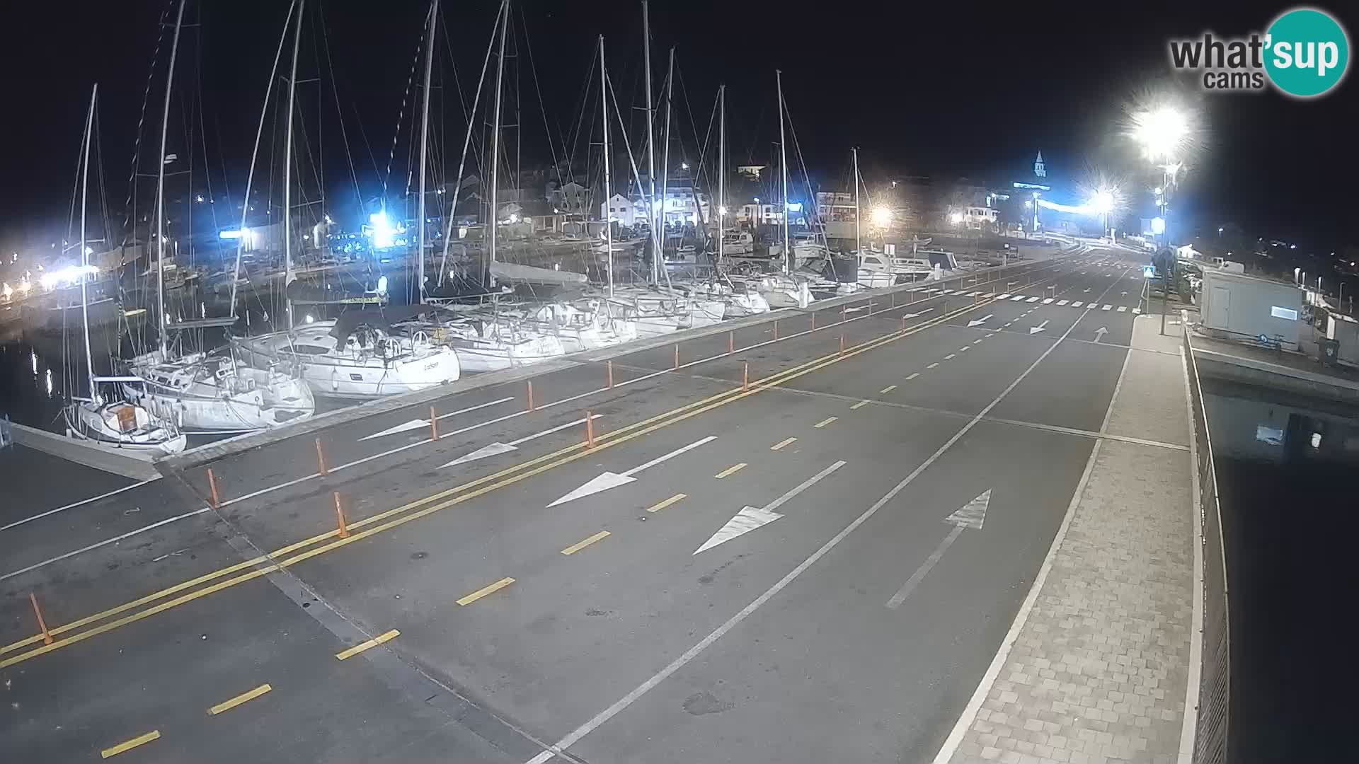 Dalmatia Tkon Ferry – webcams Croatia