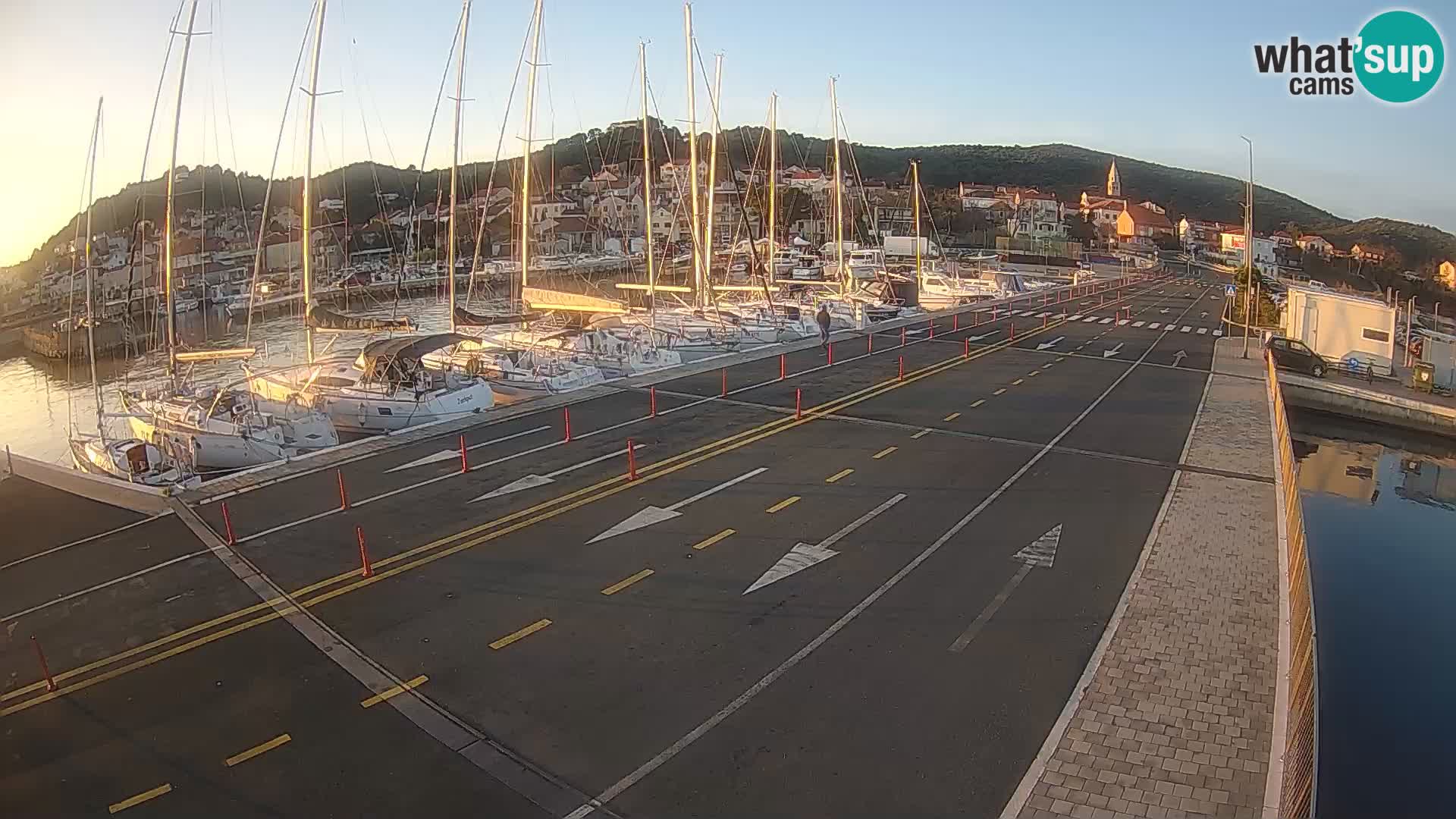 Dalmazia traghetto Tkon – webcam Croazia