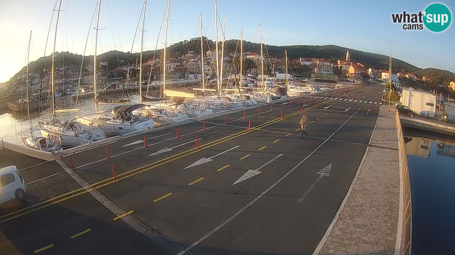 Dalmatia Tkon Ferry – webcams Croatia