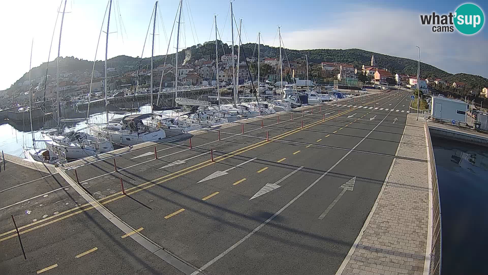 Dalmacia Tkon Transportar- webcams Croacia
