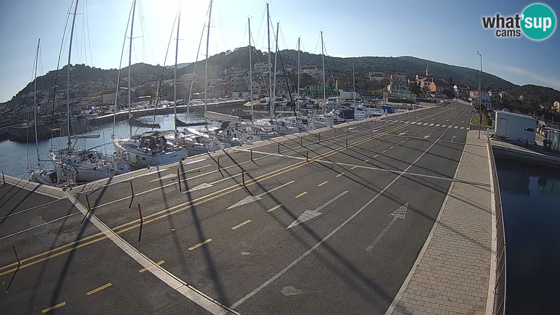 Dalmatia Tkon Ferry – webcams Croatia