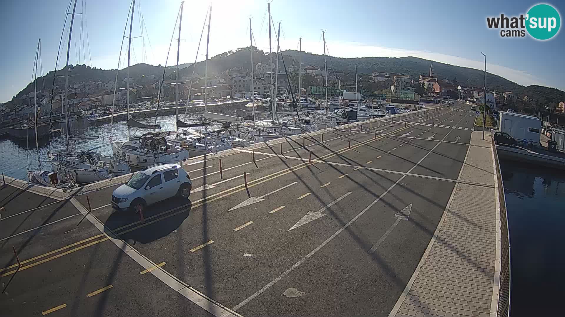 Dalmacia Tkon Transportar- webcams Croacia