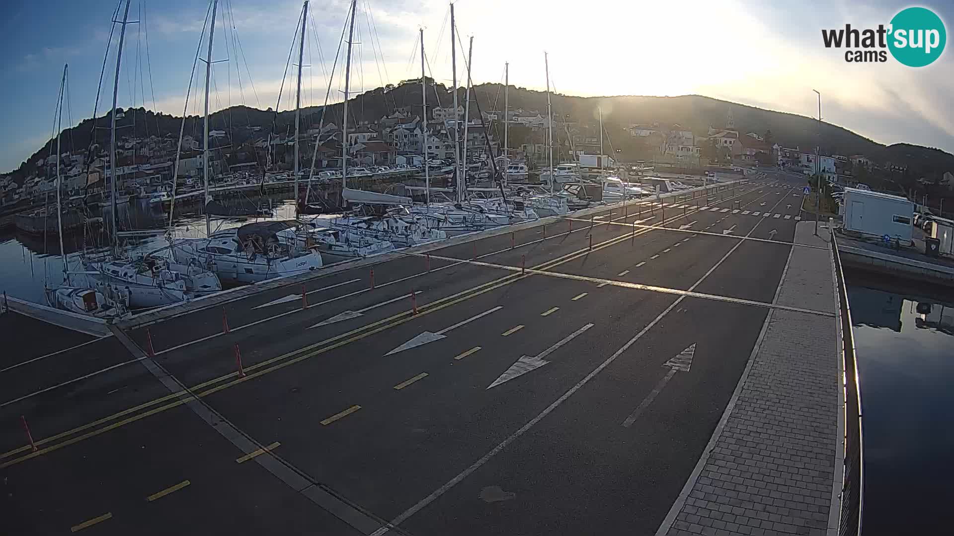 Dalmatia Tkon Ferry – webcams Croatia