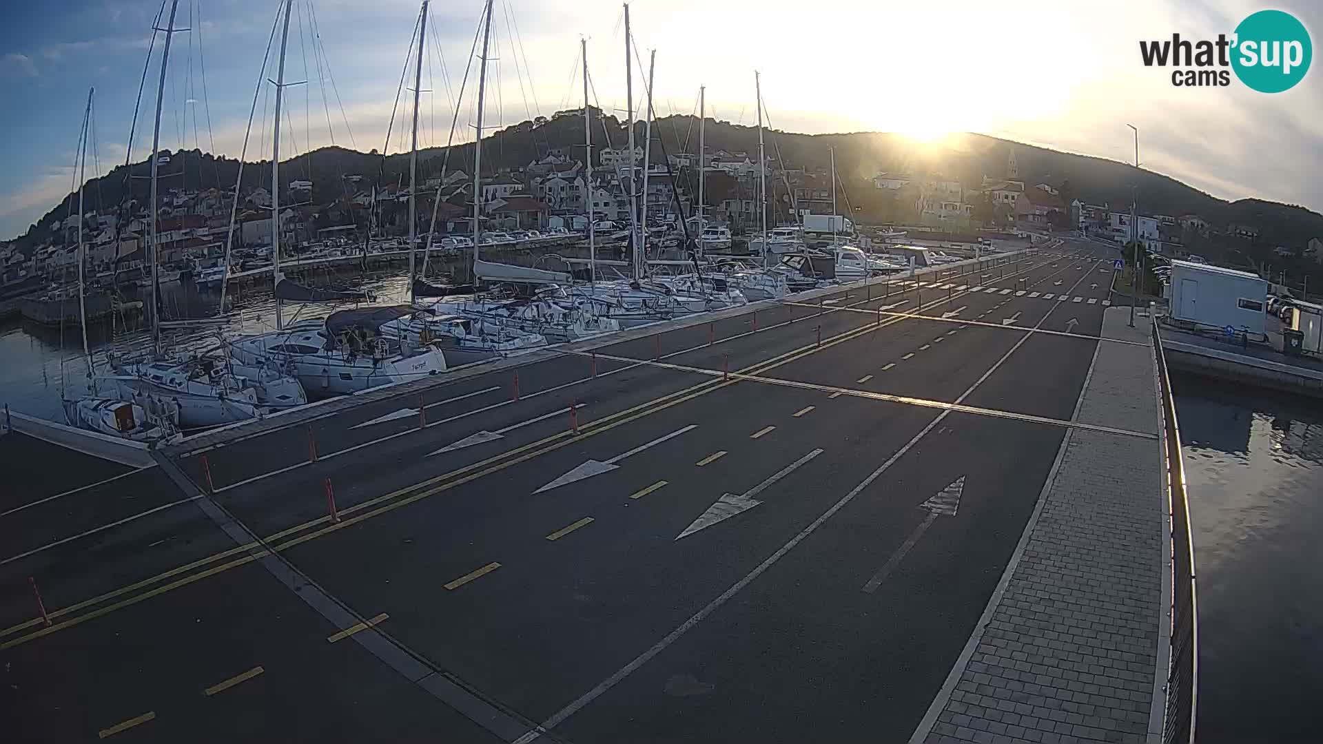 Dalmazia traghetto Tkon – webcam Croazia