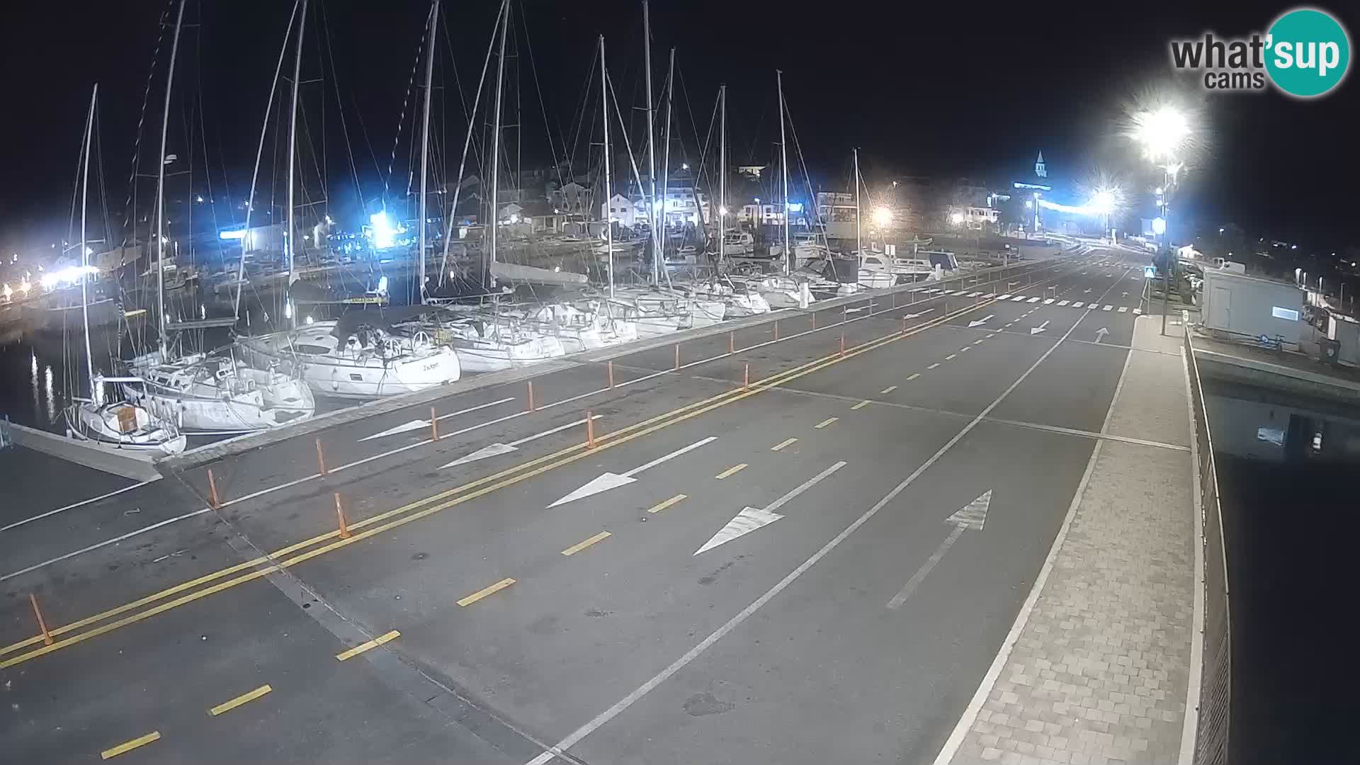 Dalmatia Tkon Ferry – webcams Croatia