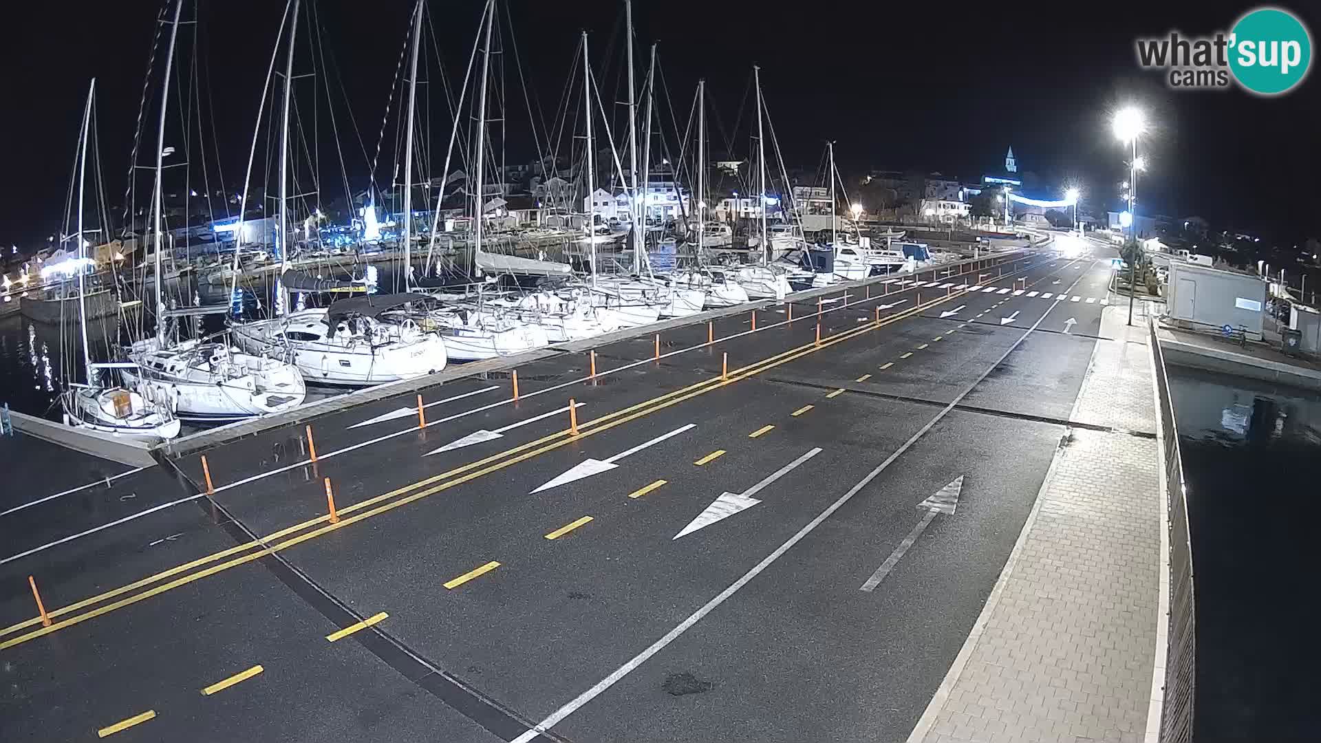 Dalmacia Tkon Transportar- webcams Croacia