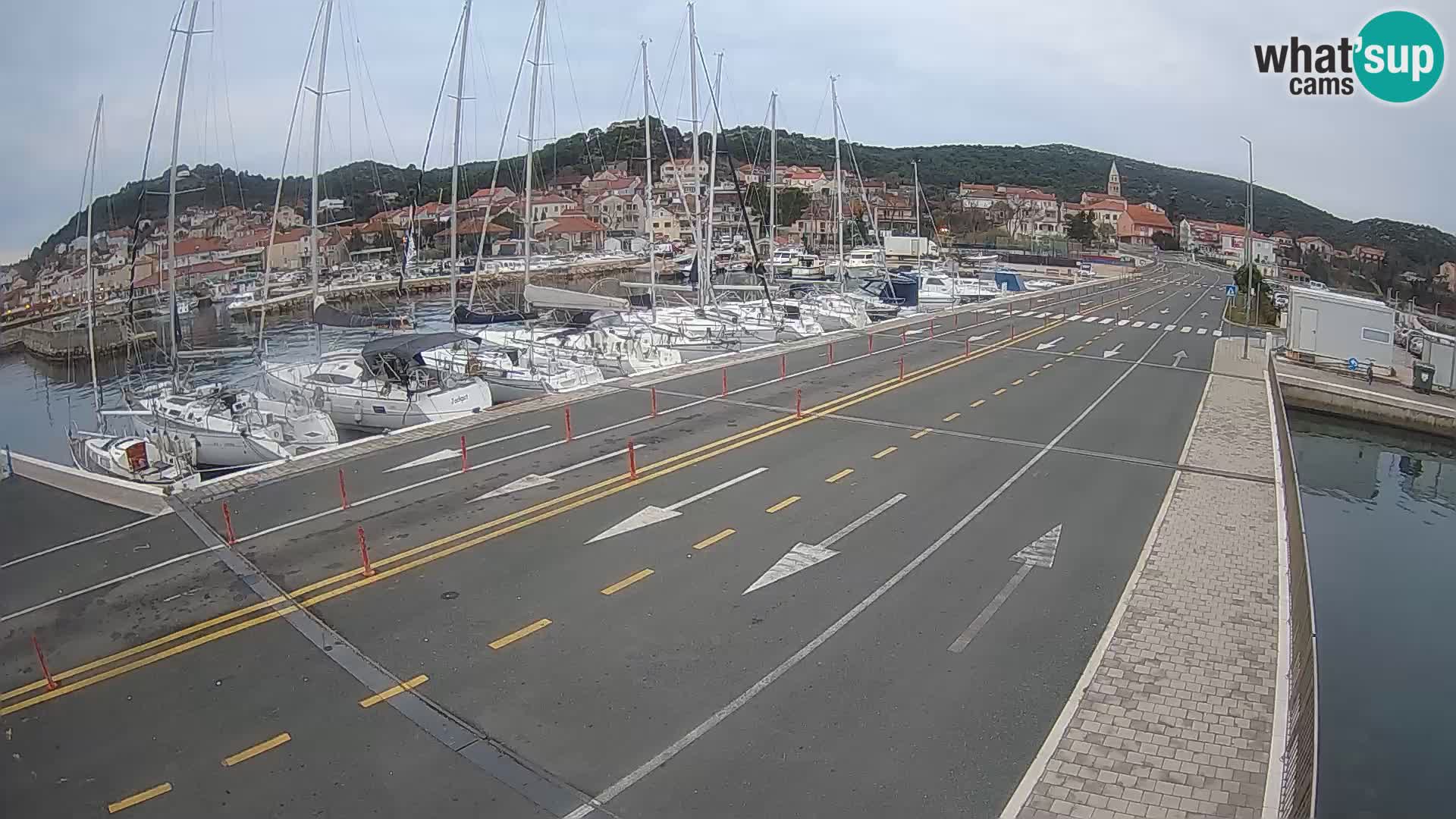 Dalmacia Tkon Transportar- webcams Croacia