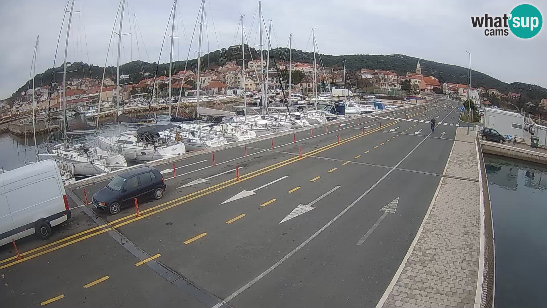 Dalmacia Tkon Transportar- webcams Croacia